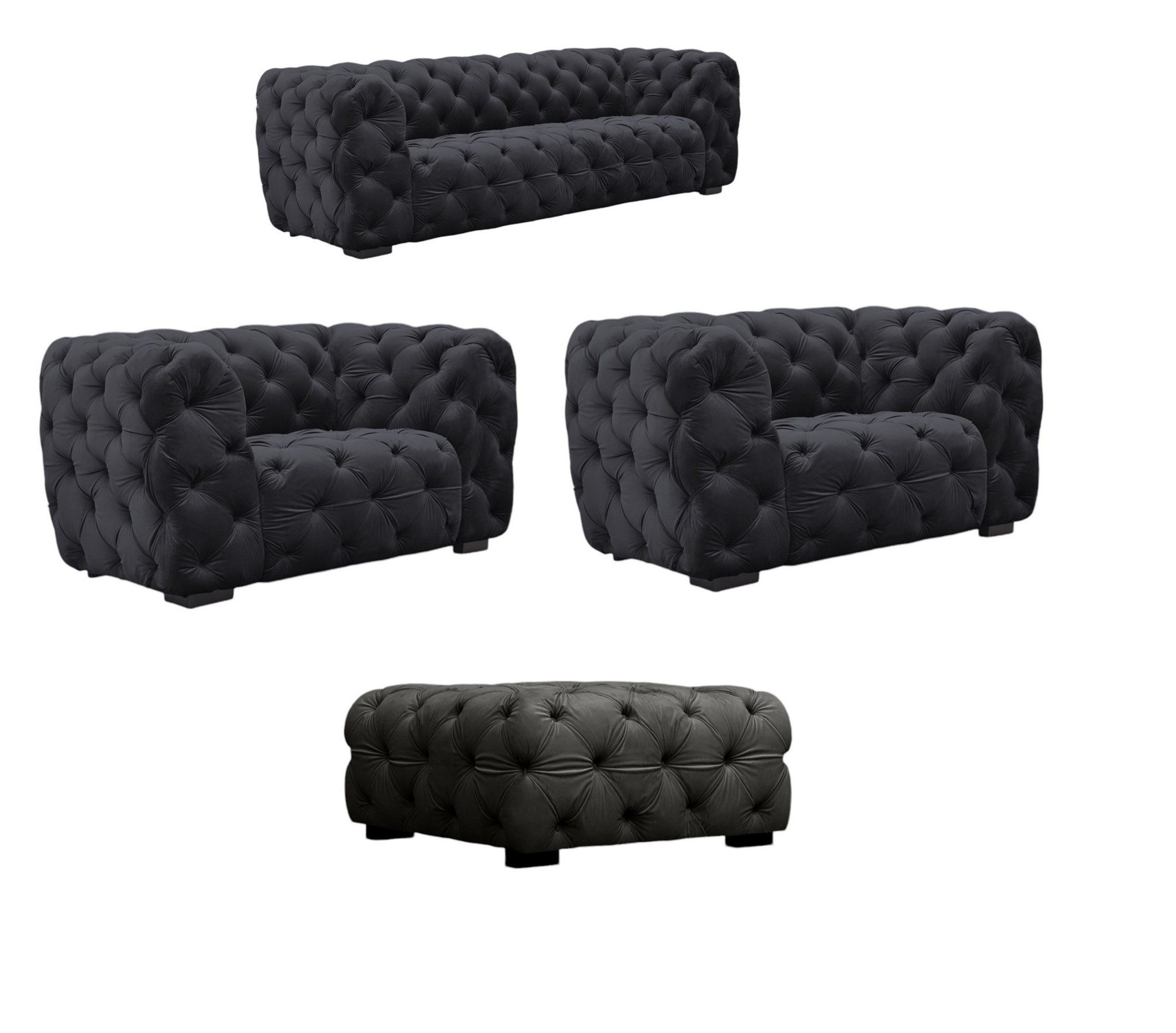 Fun Möbel Polstergarnitur Sofaset NATALIE 3-1-1 günstig online kaufen