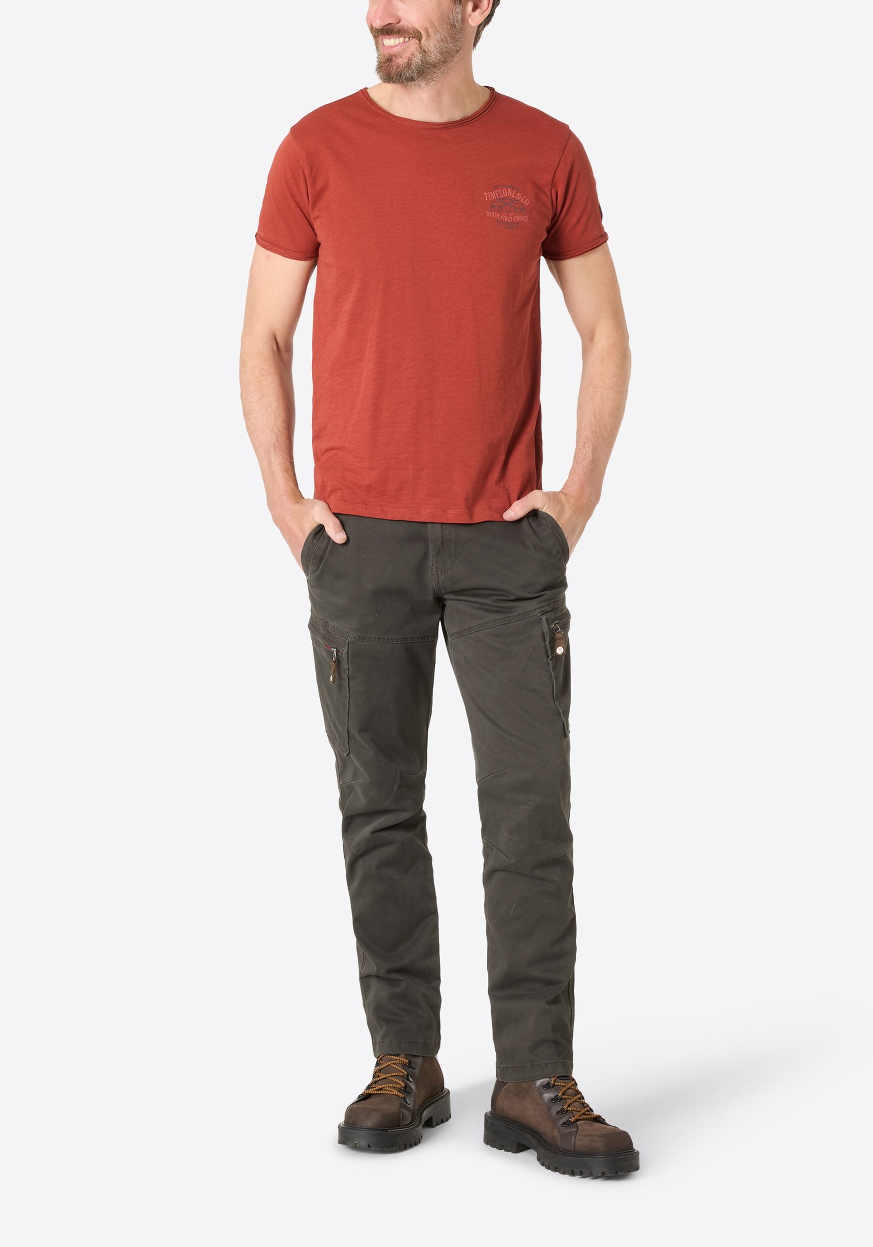 TIMEZONE Cargohose Vielseitige Cargo mit praktischen Taschen-Details (1-tlg) Regular LennoxTZ