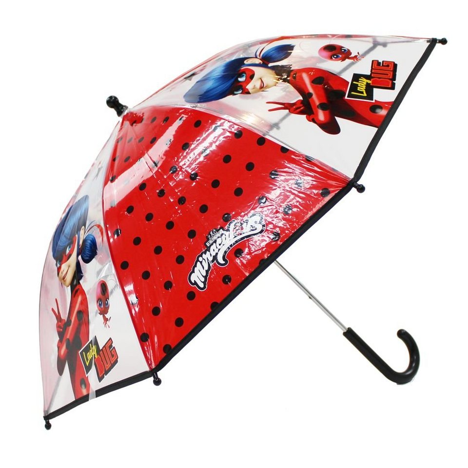 Vadobag Stockregenschirm Kinderschirm Regenschirm Miraculous Rainy Days,  Kindermotiv