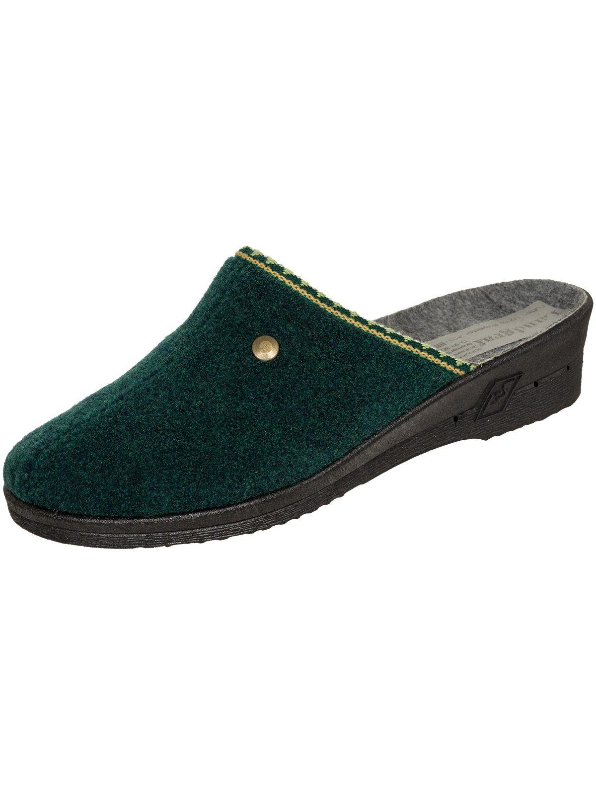 SALIHA Landgraf Hausschuh Anna grün Hausschuh