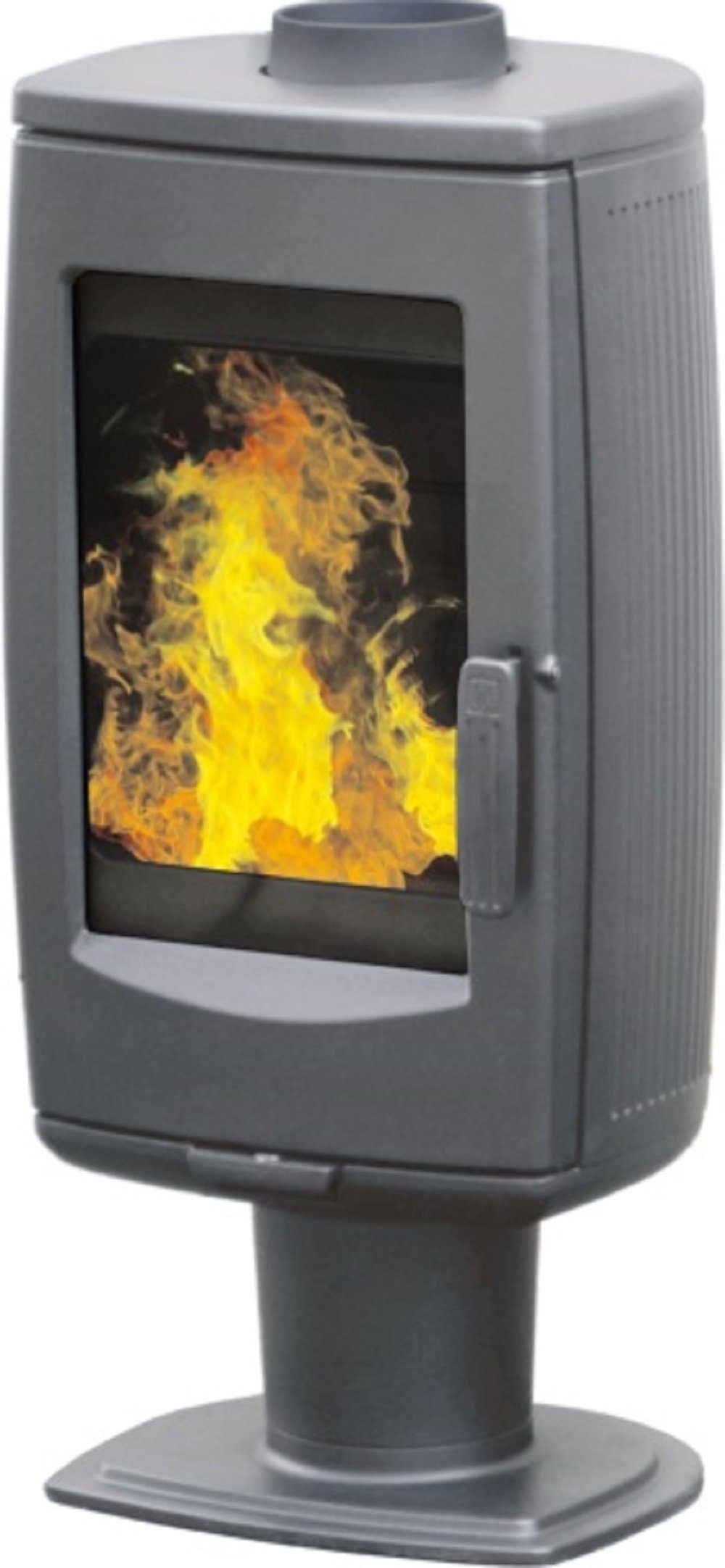 Plamen Kaminofen Gussofen Aria gussgrau, 8,00 kW