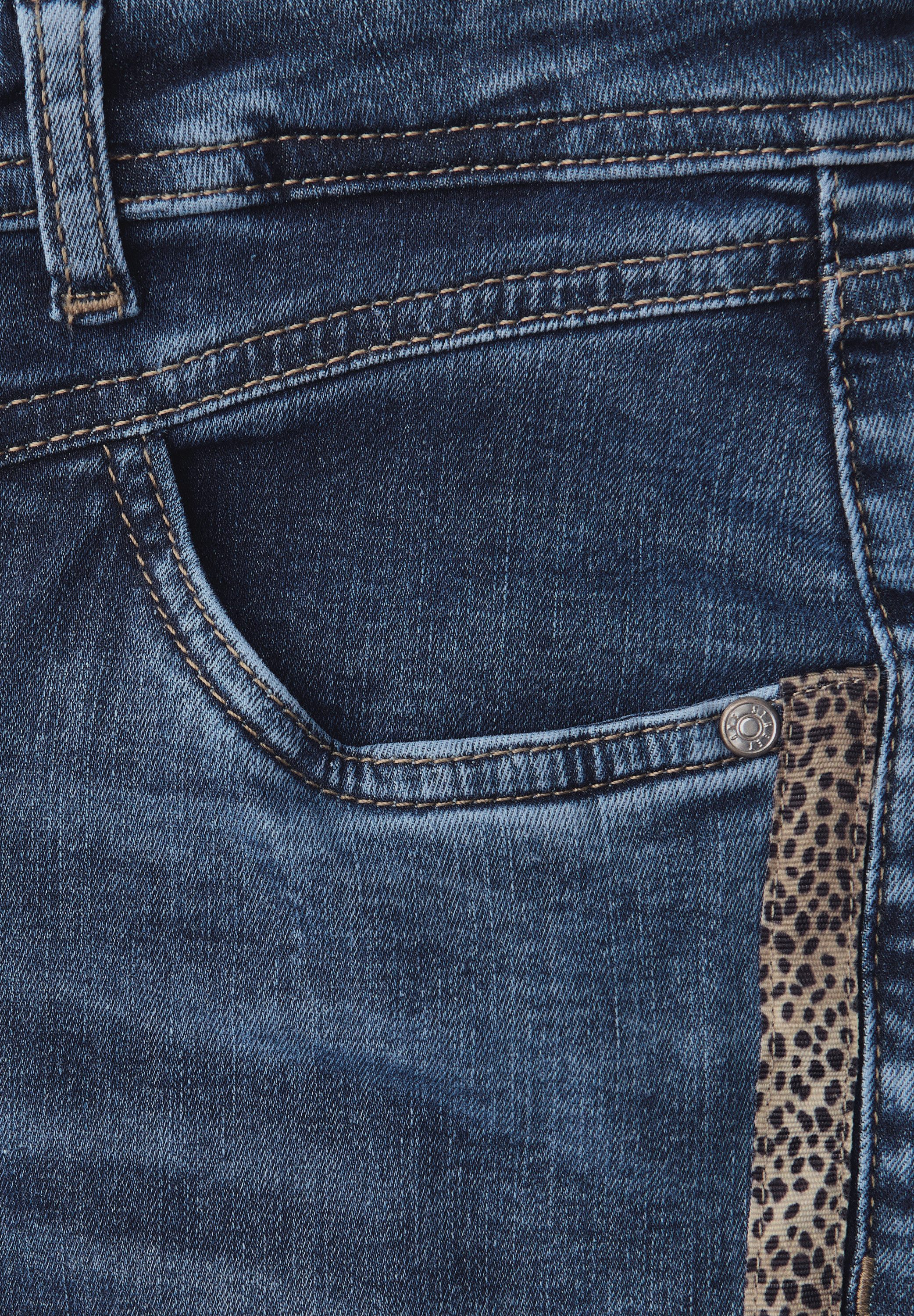STREET ONE Comfort-fit-Jeans Middle Waist