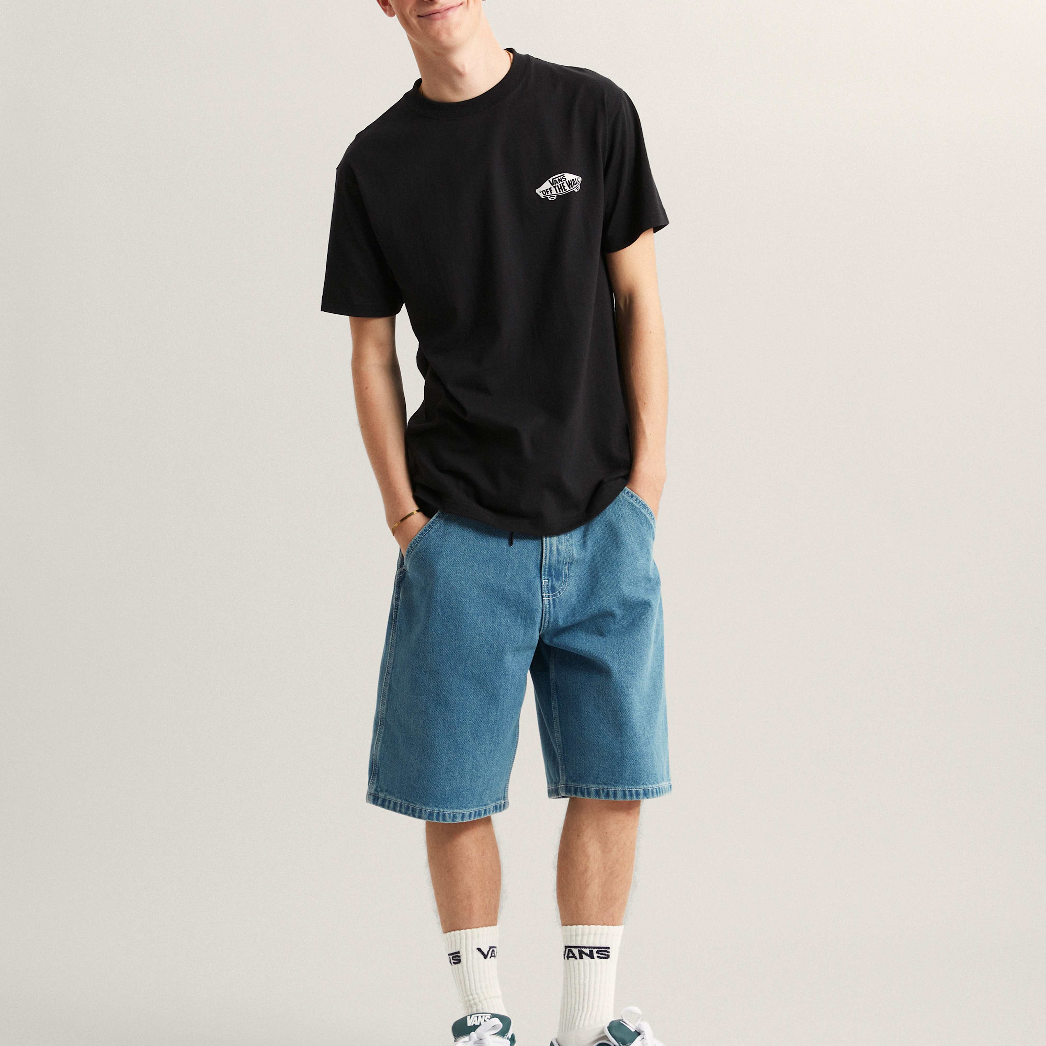 Vans T-Shirt Double Standard SS Tee für Erwachsene, mit Rundhalsausschnitt, Kurzarmdesign, ohne Verschluss – Bild 4 von 5