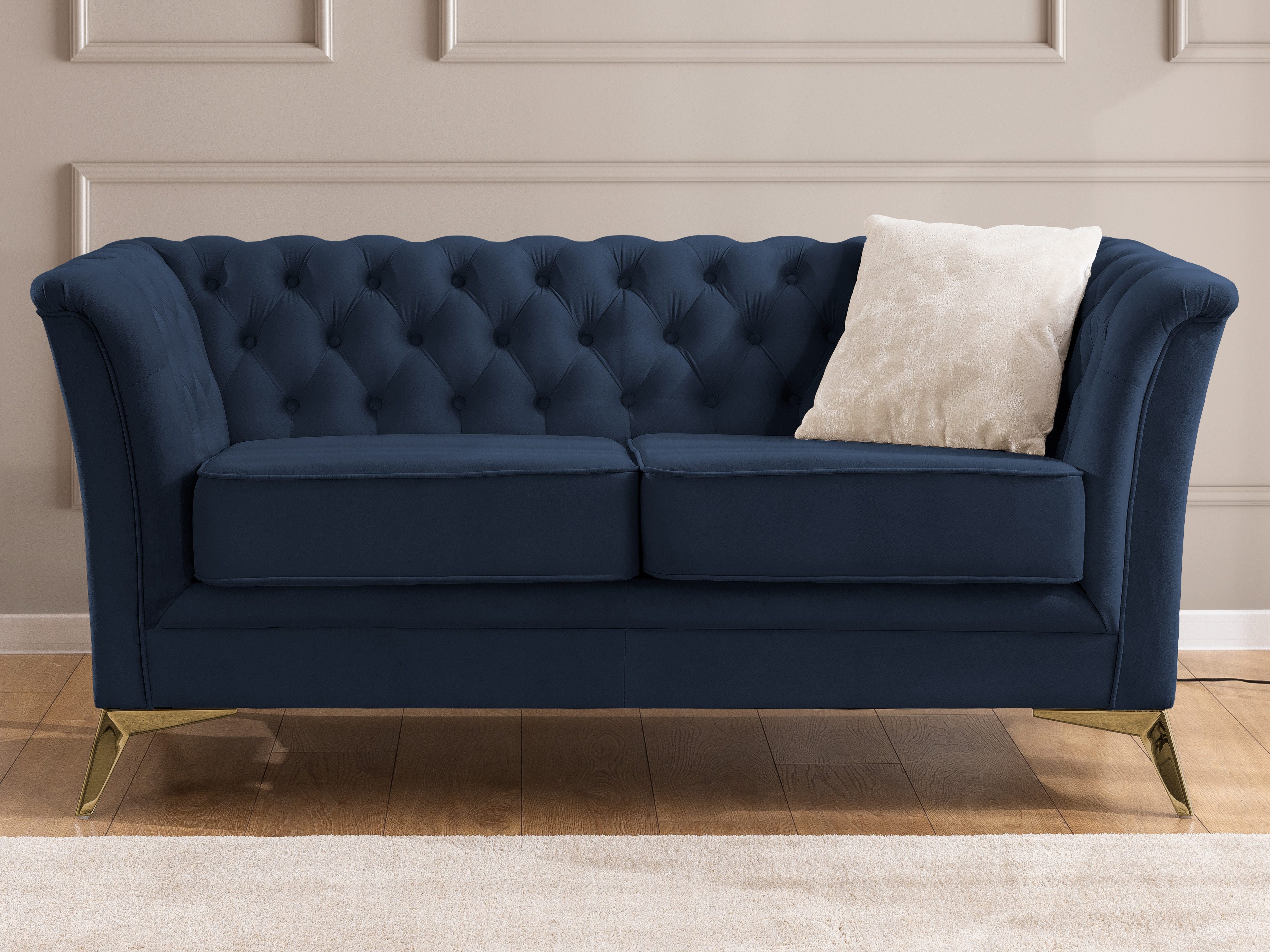 S-Style Möbel Chesterfield-Sofa Whitby, 2-Sitzer aus günstig online kaufen