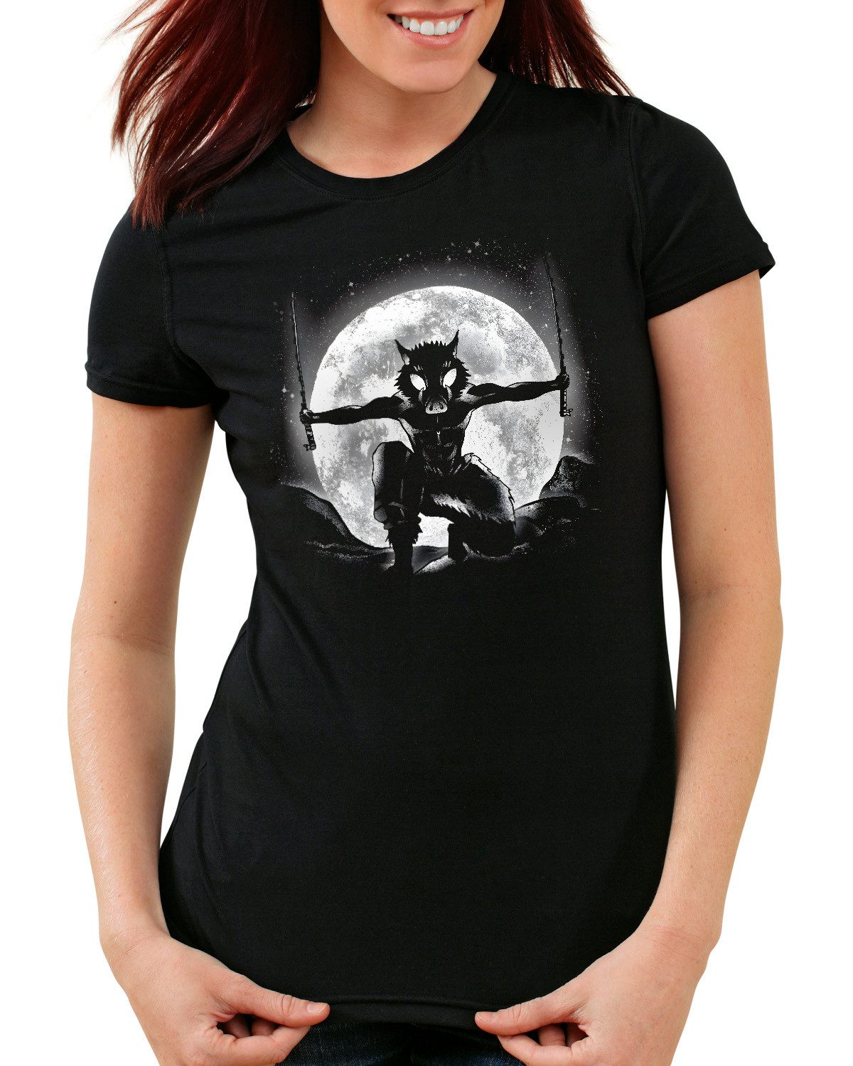 style3 T-Shirt Moonlight Boar demon slayer günstig online kaufen