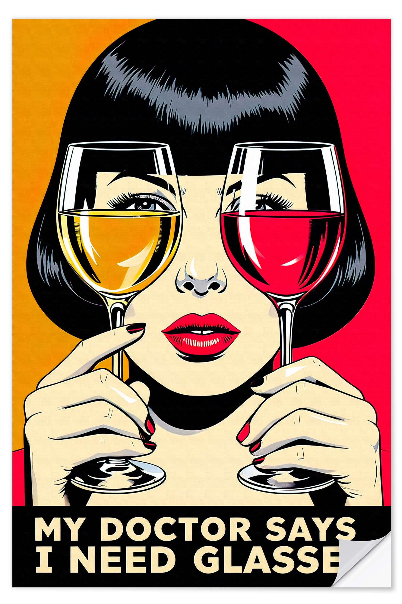 Posterlounge Wandbild My doctor says I günstig online kaufen