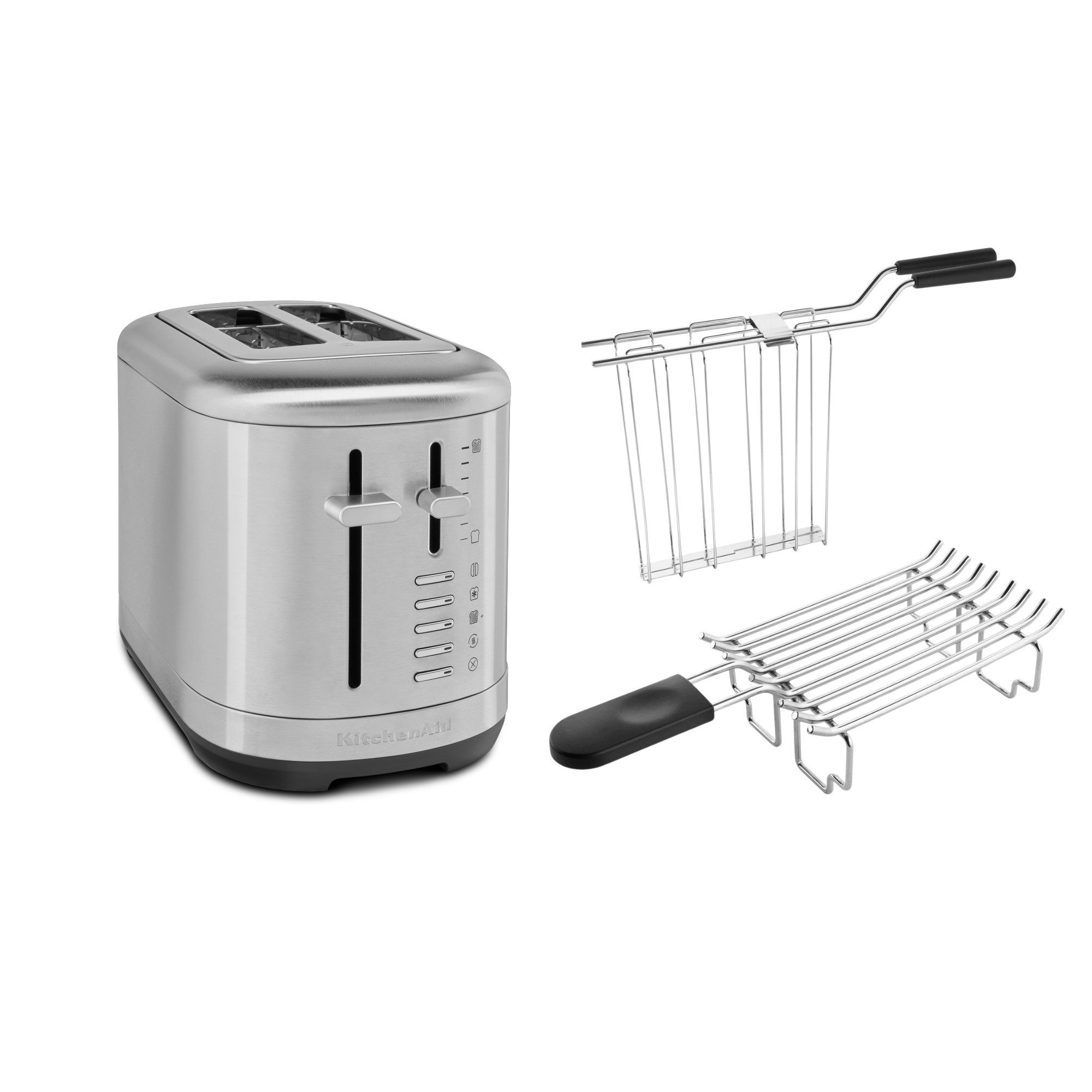 KitchenAid Toaster KitchenAid Set 3, Toaster + Sandwichzange + Brötchenaufsatz 5KMT2109