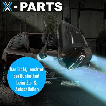 MAVURA Kfz-Relais X-PARTS Lichtautomatik Automatiklicht Lichtsensor Chrom Tunnellicht, T5, Golf, Lupo, Polo, Sharan, Passat, Alhambra, Galaxy, Octavia