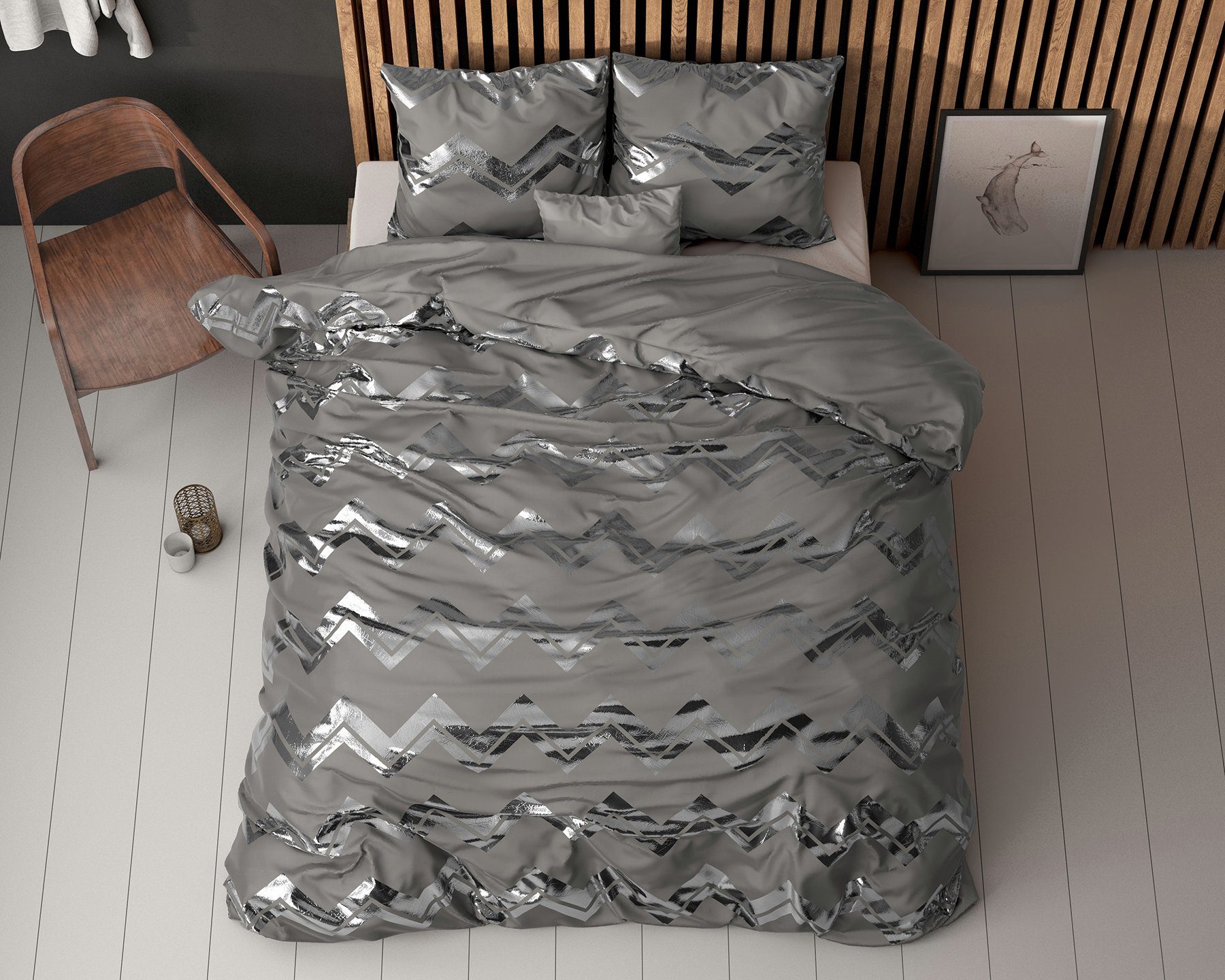 Sitheim-Europe Bettwäsche Glamour Wave Set Bettbezug günstig online kaufen