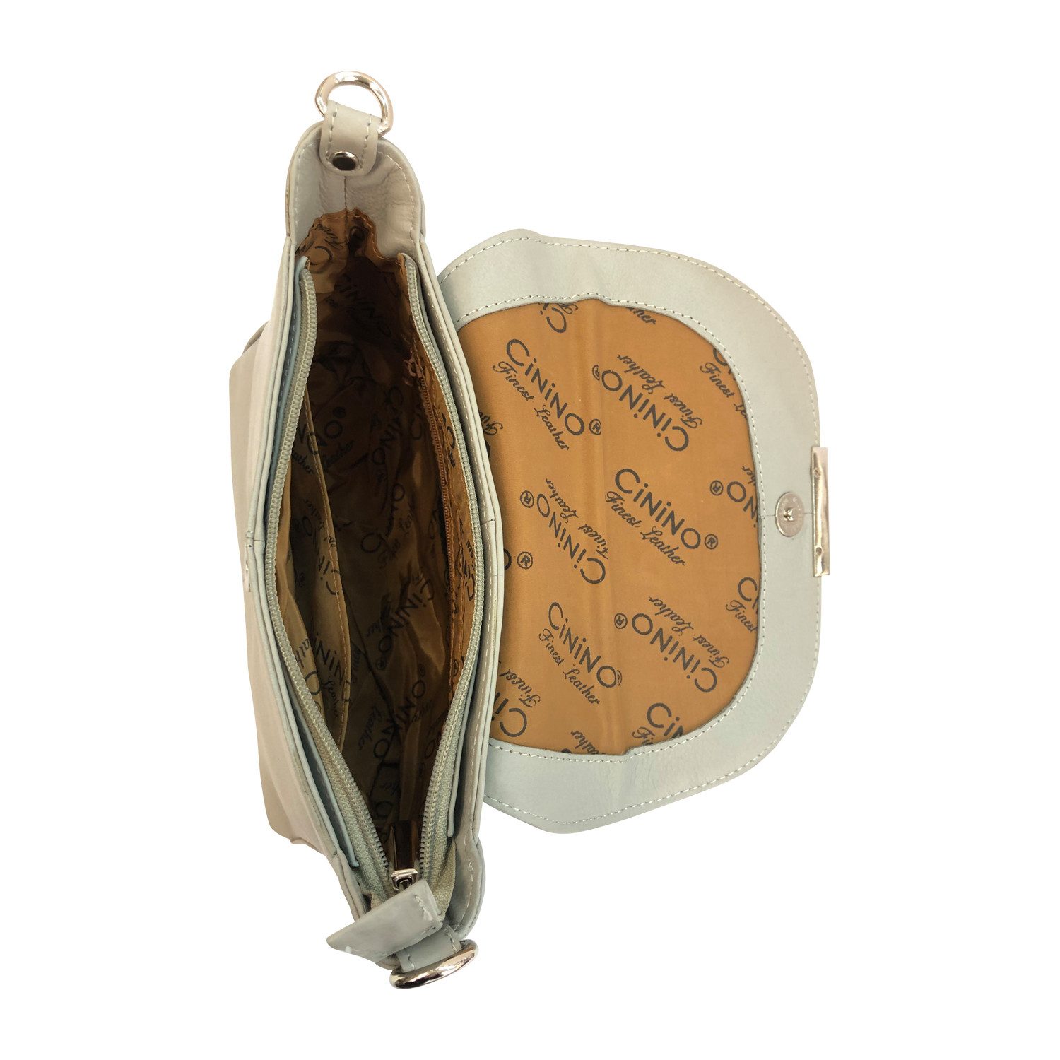 Cinino Handtasche ELIANA, Ledertasche Umhängetasche