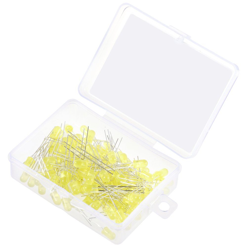 LED-Leuchtmittel TRU COMPONENTS LED bedrahtet Gelb Rund 5 mm 420 mcd 30 ° 20 mA 1.8 V