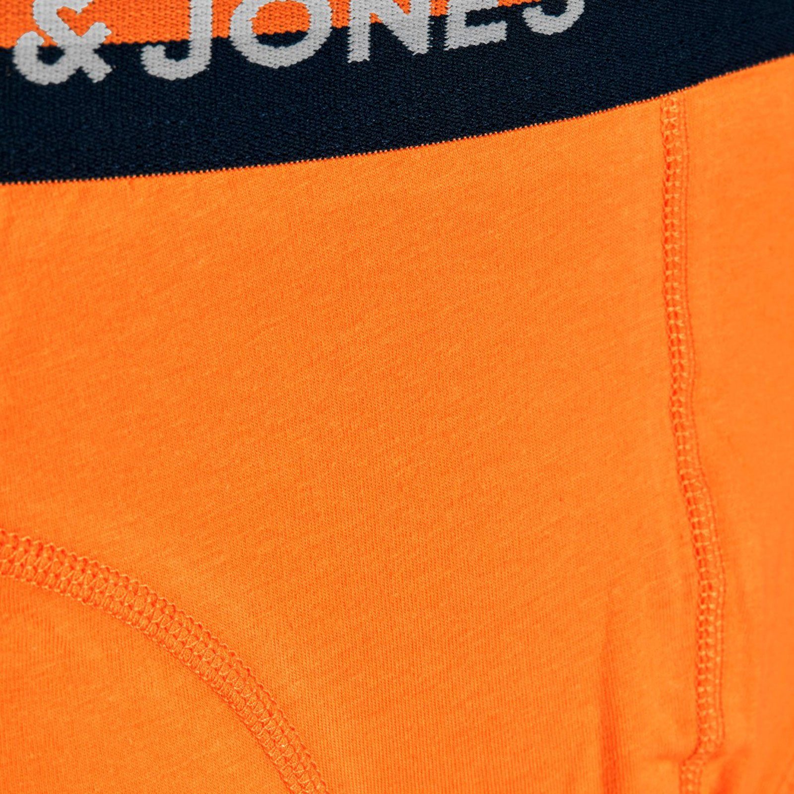 Jack & Jones Trunk (3-St) mit Markenschriftzug blaze navy Bund / trekking green am