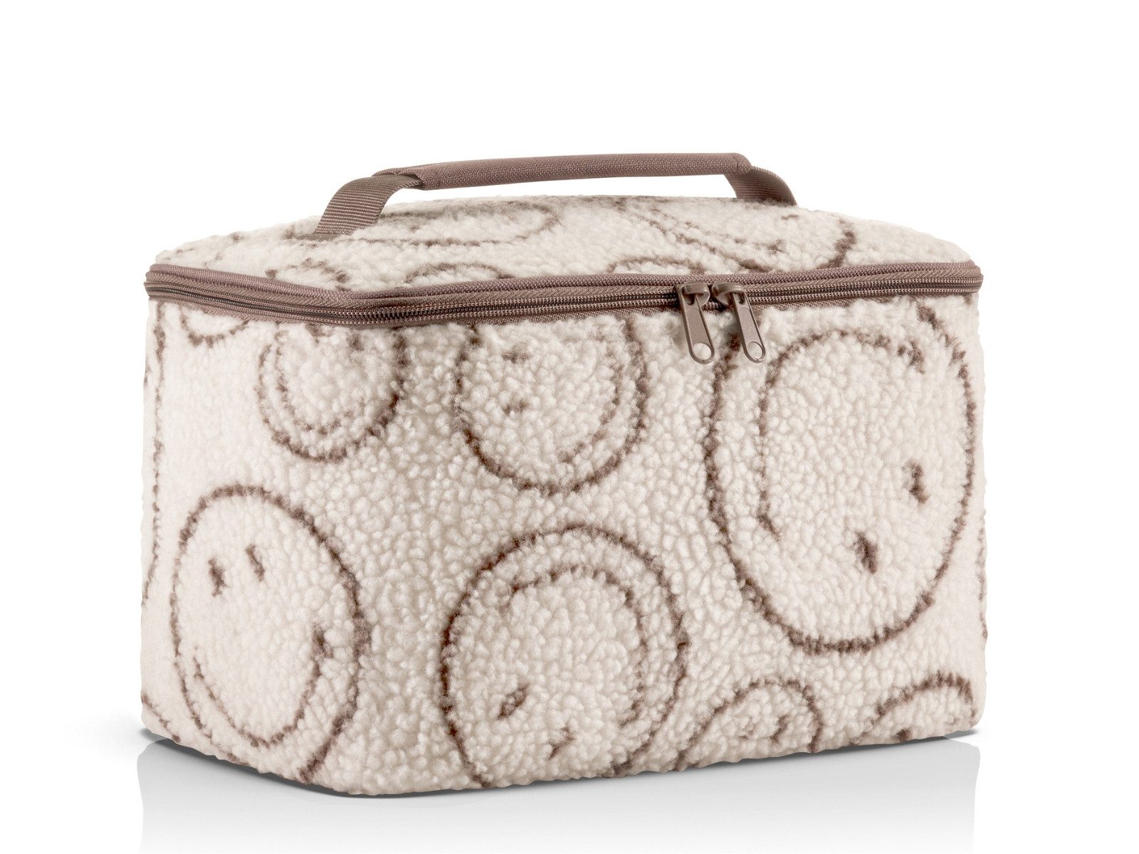 REISENTHEL® Kosmetiktasche cosmetic case smiley® teddy chocolate – Bild 2 von 3