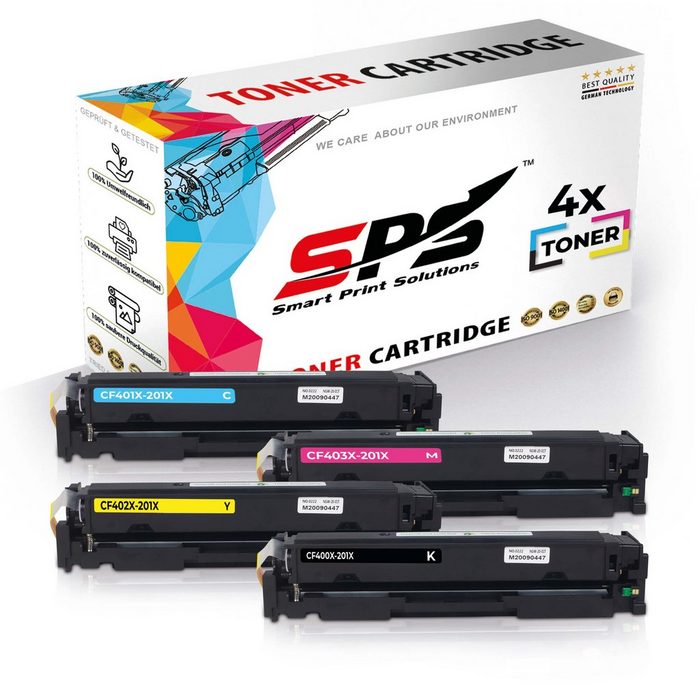 SPS Tonerkartusche Kompatibel für HP Color Laserjet Pro 200 M252DW (4er Pack)