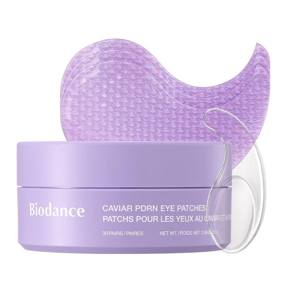 Biodance Augenpads Collagen Peptide Eye Patches, 60 Hydrogel-Augenpatches, 85 g, 60 Patches, 30 Paare, 85 g, mit Kollagen, Peptid-Komplex, Hyaluronsäure und Koffein