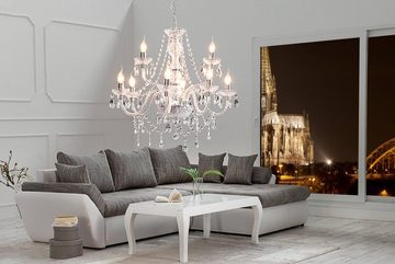 riess-ambiente Kronleuchter CRYSTAL 75cm klar, ohne Leuchtmittel, Wohnzimmer · Acryl · Schlafzimmer · Barock Design
