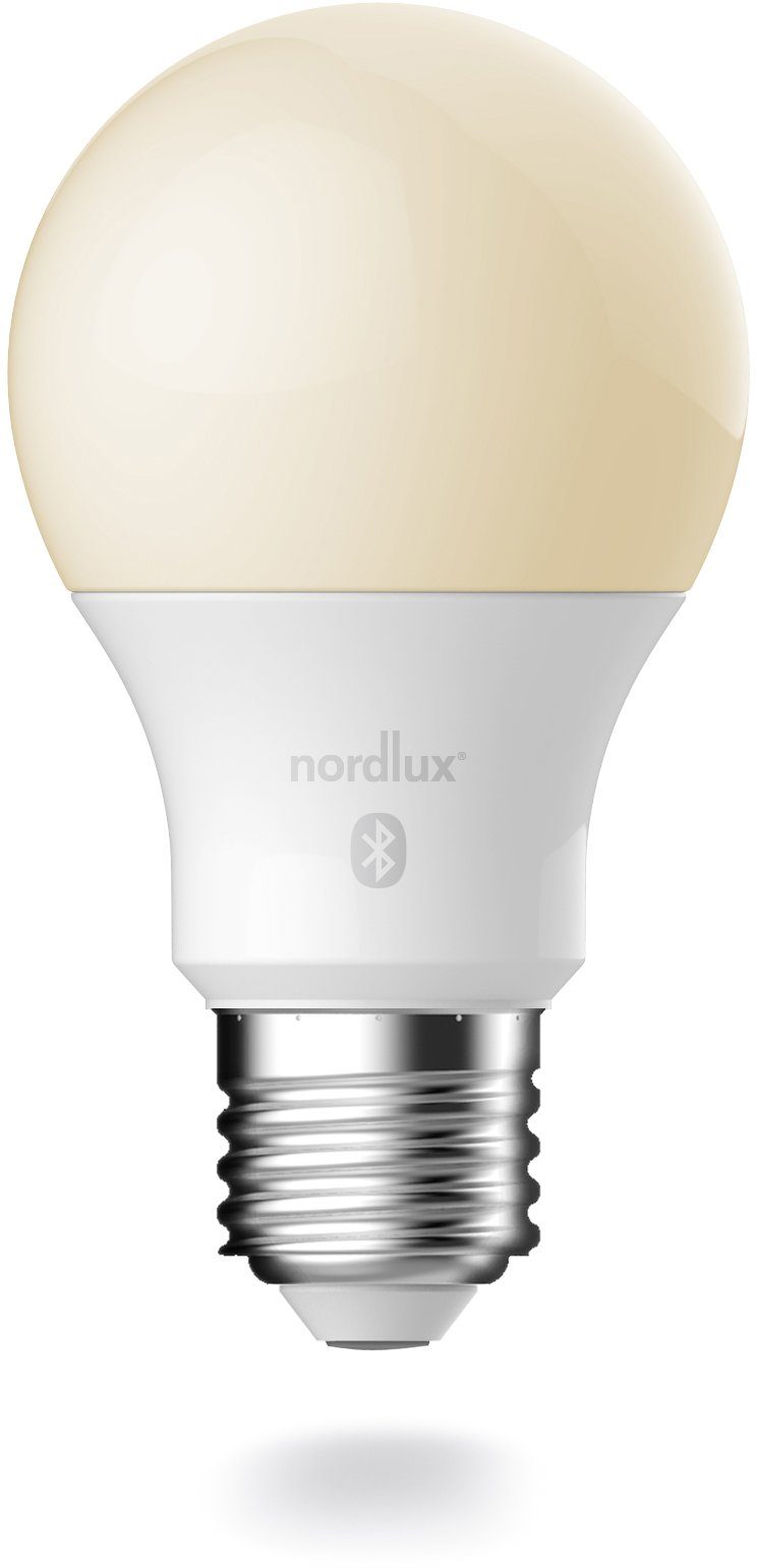Nordlux LED-Leuchtmittel Smartlight Starter Kit, E27, 3 St., Farbwechsler, Smart Home Steuerbar, Lichtstärke, Lichtfarbe, mit Wifi oder Bluetooth