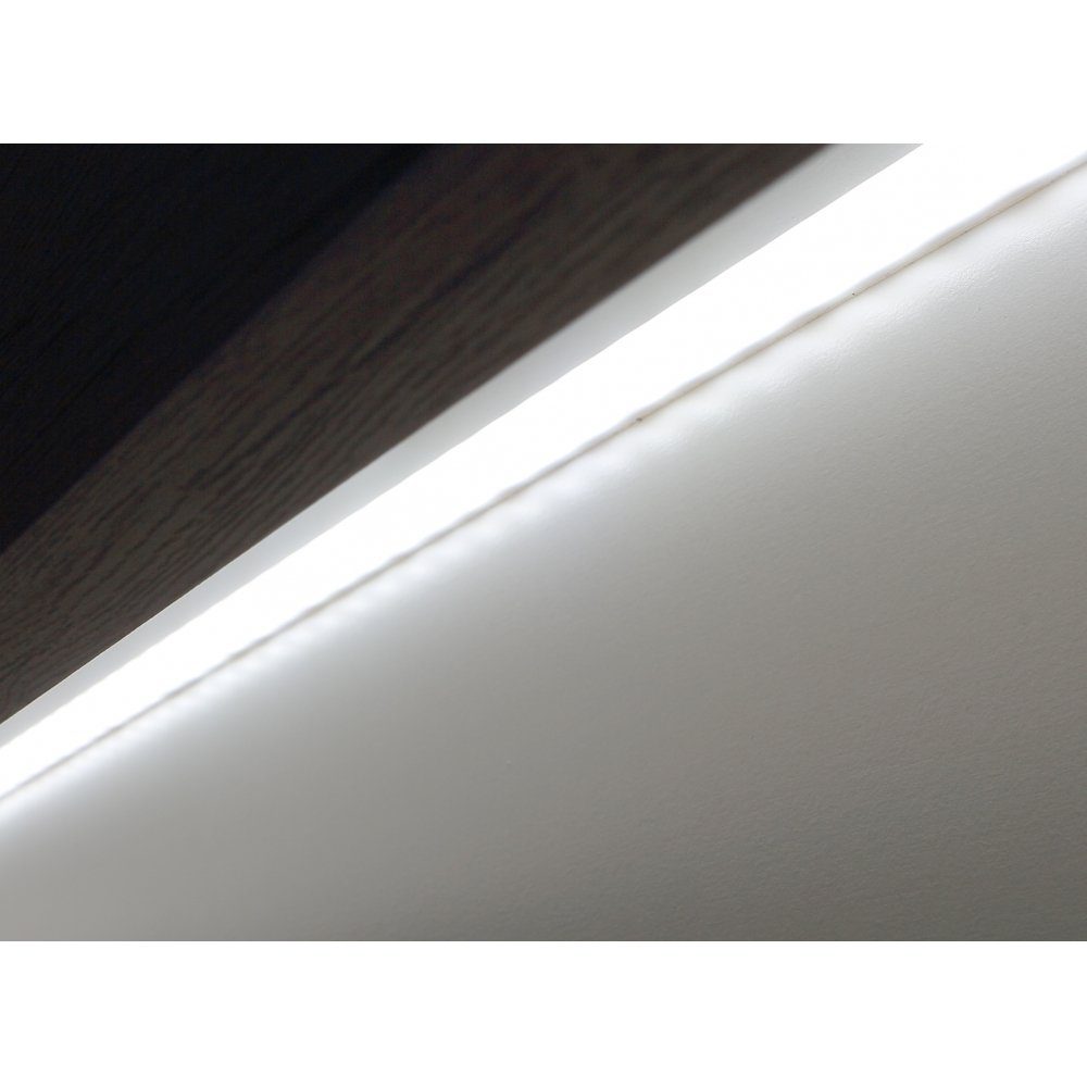 Forte Möbel Einzelbett LED Bettbeleuchtung 140er für Sockelbeleuchtung Rondino