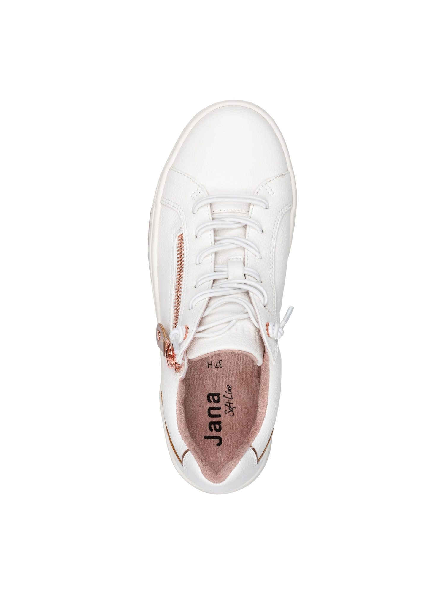Jana Vegan, Mehrweite mit Absatz kein Absatz 8-23660-42 Sneaker Vegan