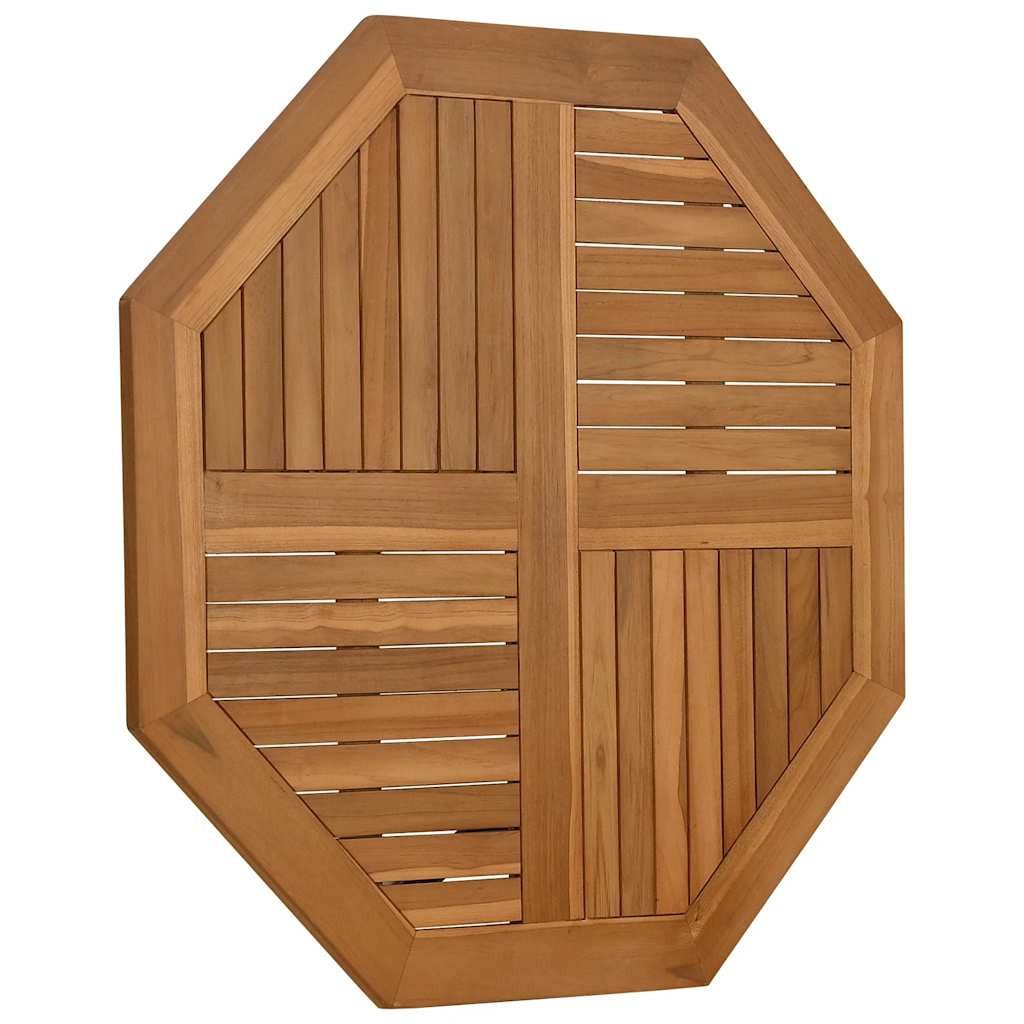 furnicato Tischplatte Naturholz 90 x 90 x 2,5 cm - Rustikales Design (1 St), Witterungsbeständiger Outdoor-Tisch in achteckiger Form für den Garten
