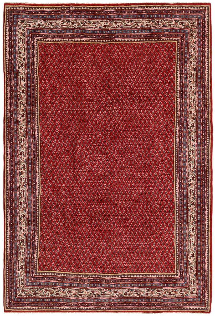 Orientteppich Sarough Mir Boteh 230x339 Handgeknüpfter Orientteppich, Nain Trading, rechteckig, Höhe: 12 mm