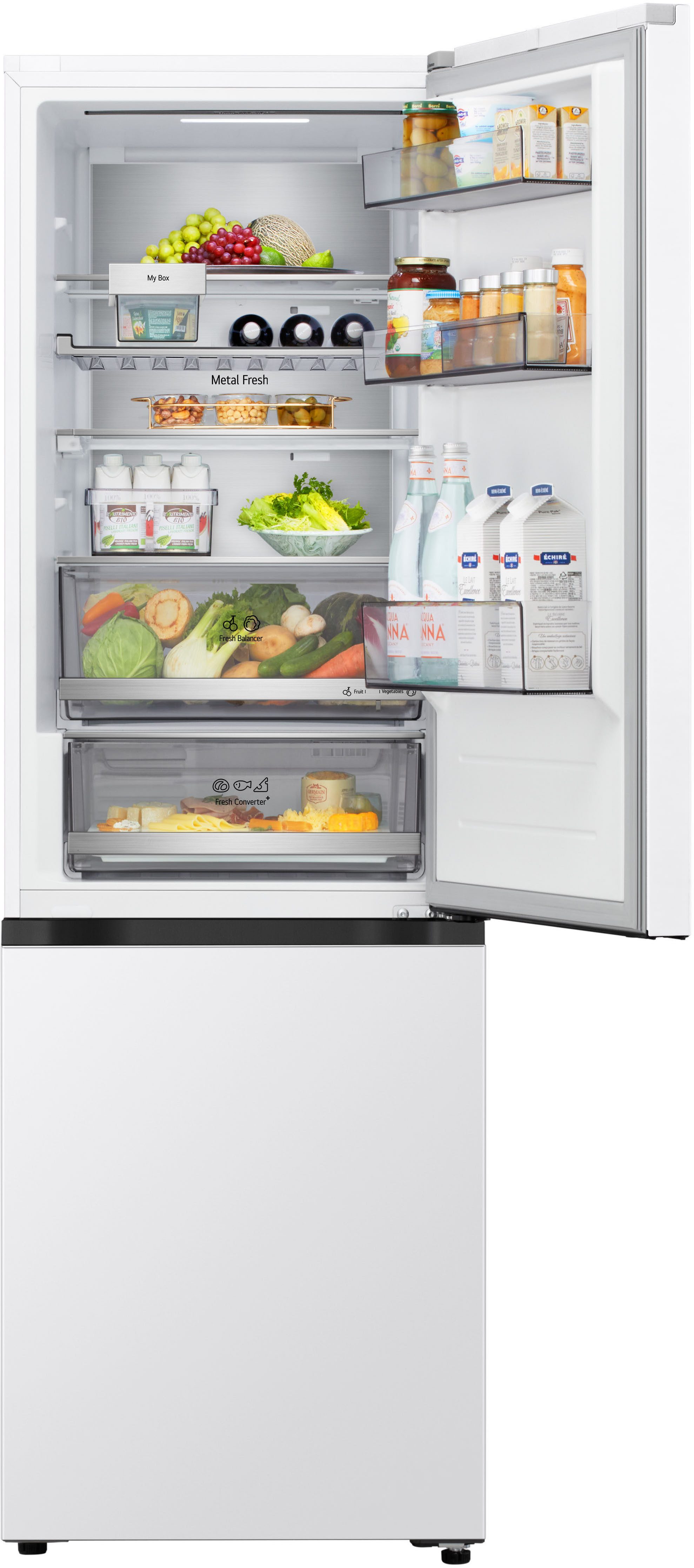 LG Kühl-/Gefrierkombination Serie 7 GBBS716ASW, 186 cm hoch, 59,7 cm breit, Vollintegrierbarer Kühlschrank dank frontaler Luftzufuhr und Abluft – Bild 3 von 5