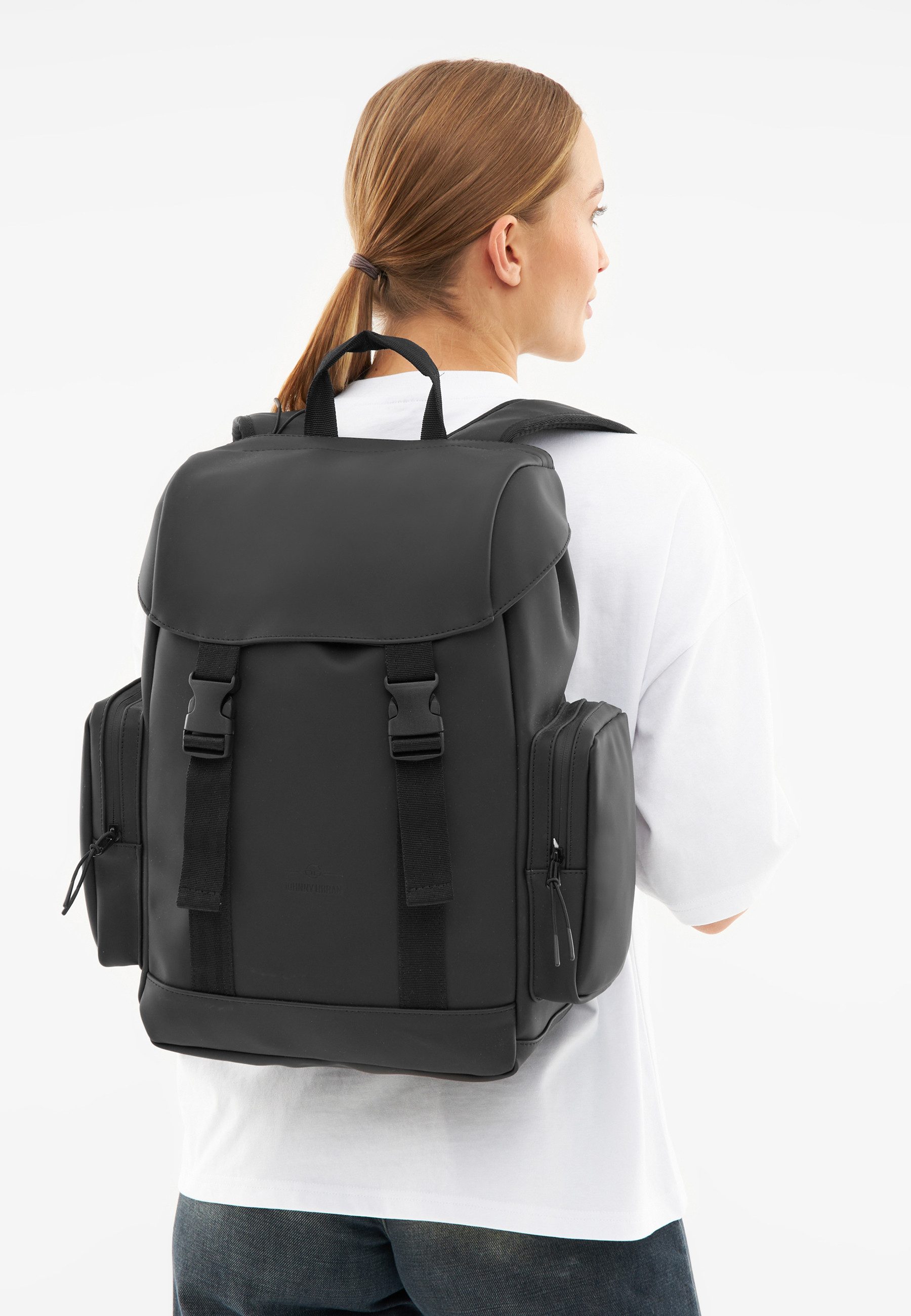 Johnny Urban Cityrucksack Finley Rucksack mit 16 Zoll Laptopfach (1-tlg), Wasserabweisend, Matte sleek Optik