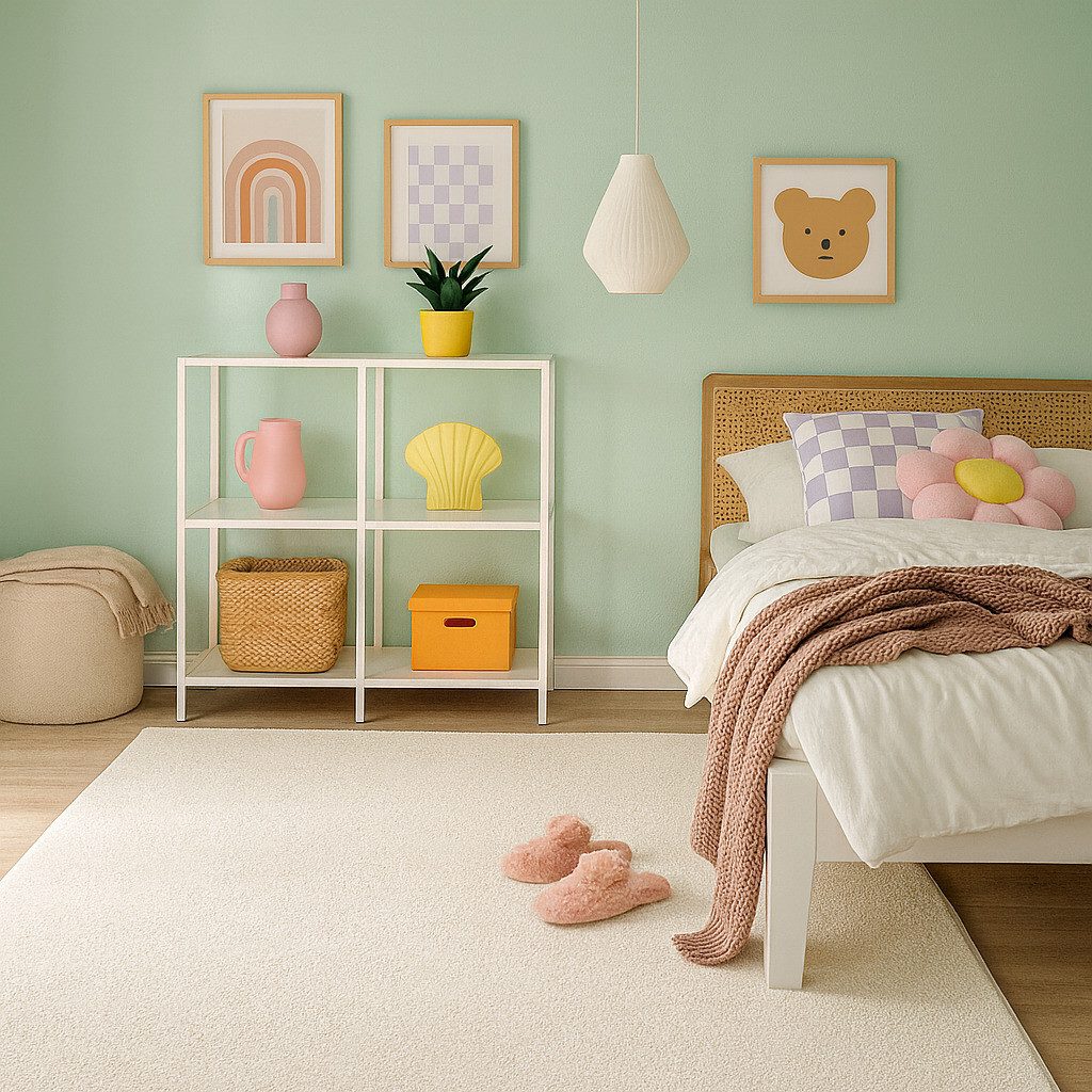 Snapstyle Kinderteppich Velours Kinderteppich Joy Kids, Eckig, Höhe: 8 mm