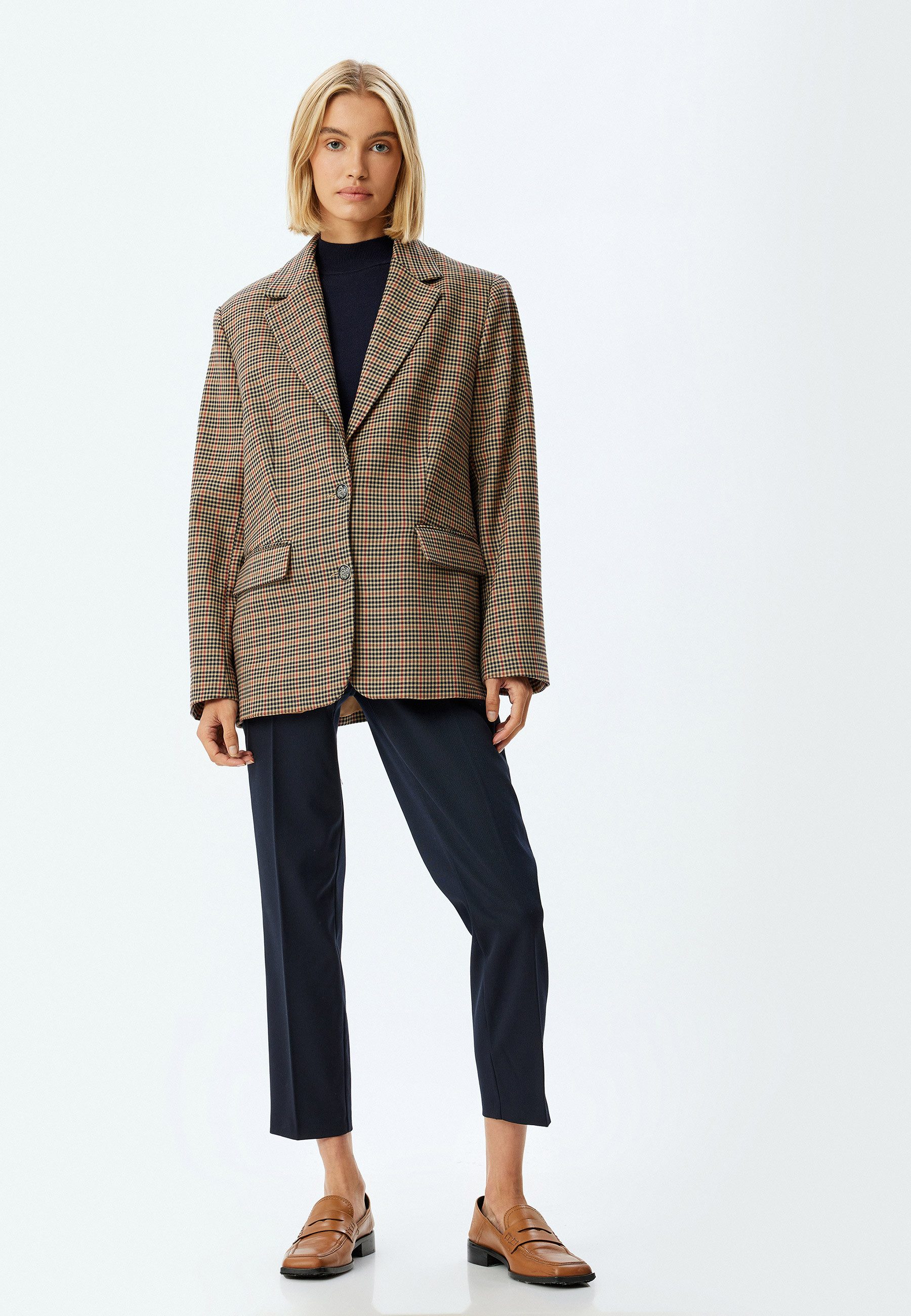 Jackenblazer Regular Jacket Kragen