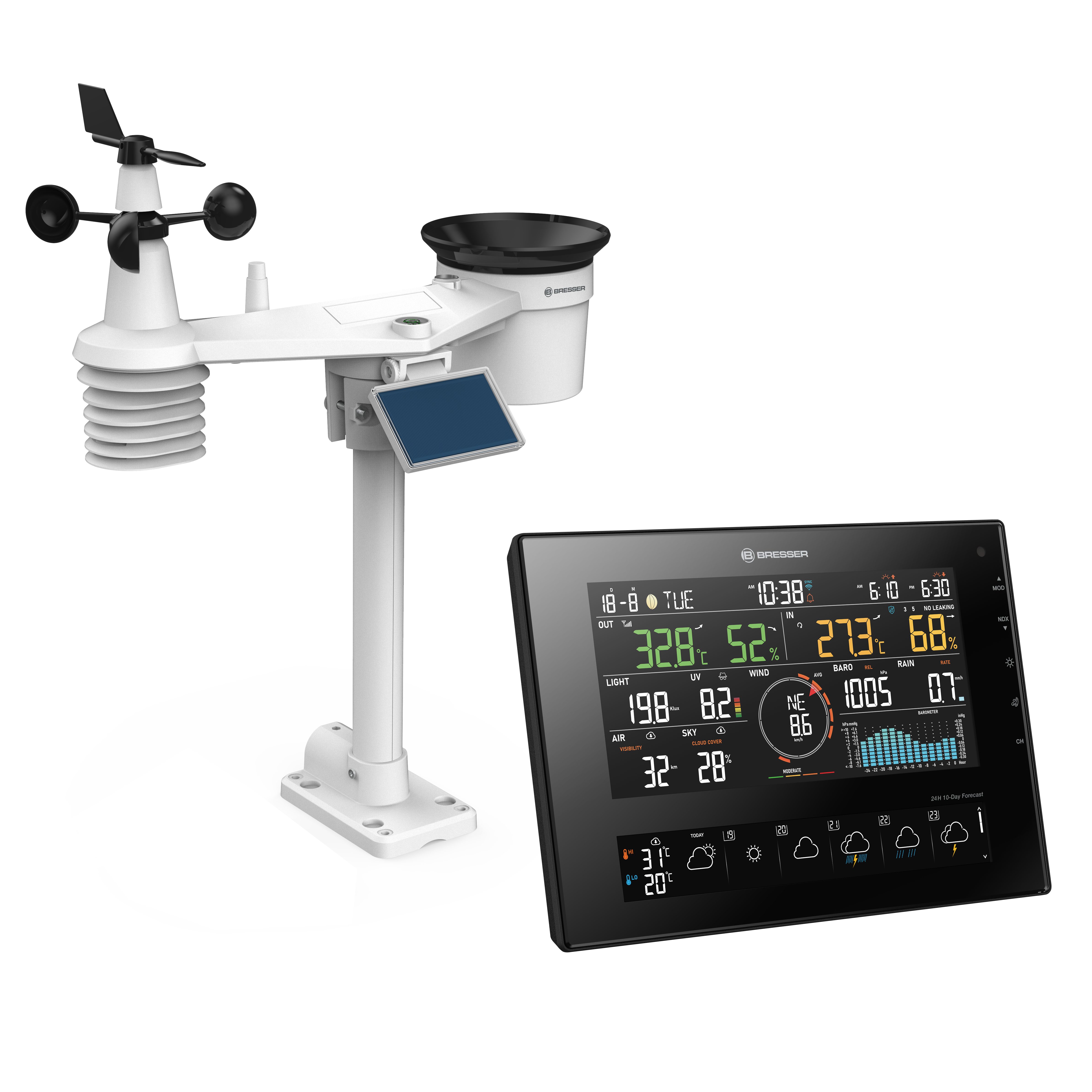 BRESSER 4Cast CV 7-in-1 Wetterstation