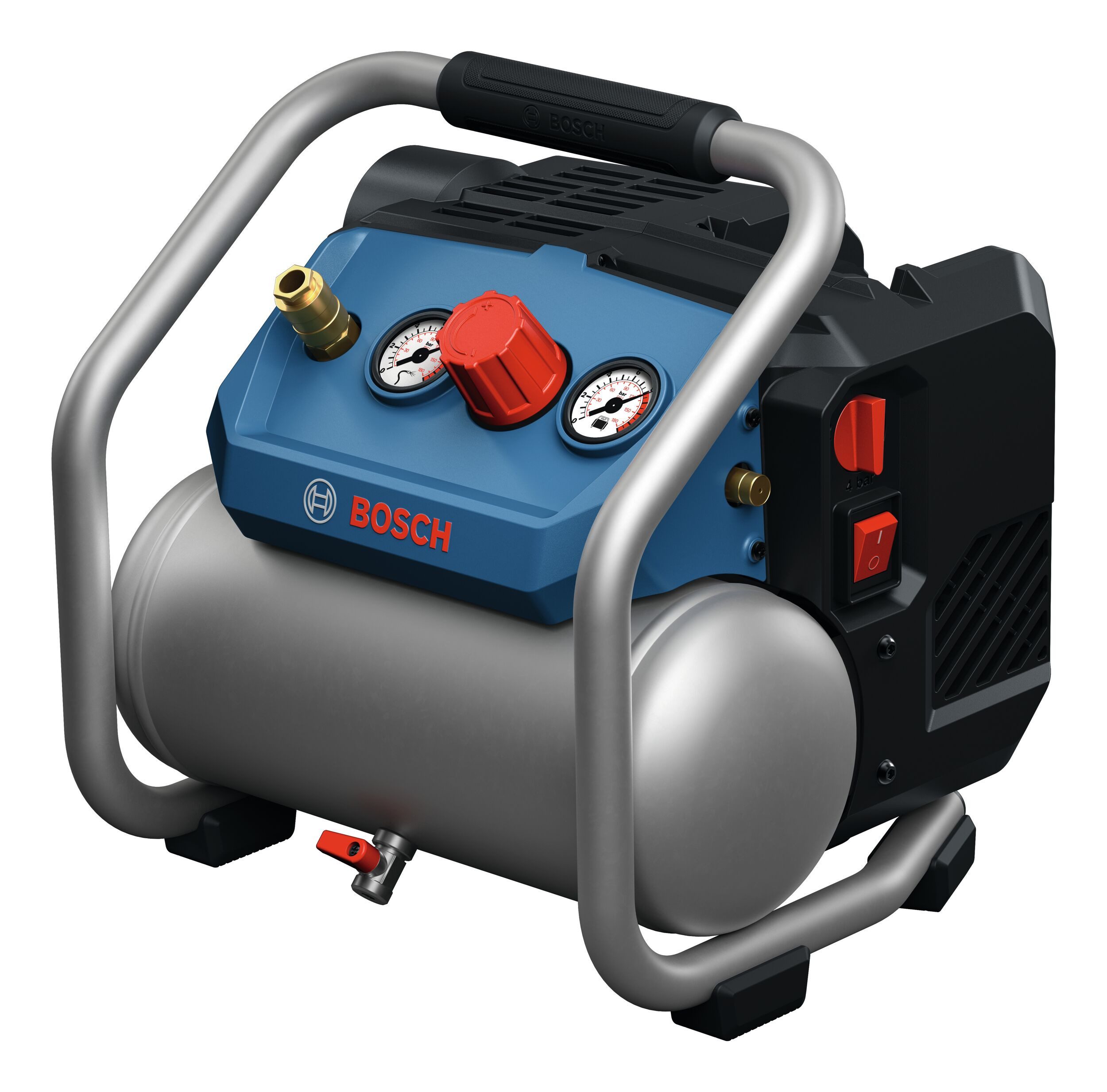 BOSCH Akku-Handkompressor GKO, max. 8 bar, Druckluftkompressor GKO18V-51 Ohne Akku - im Karton
