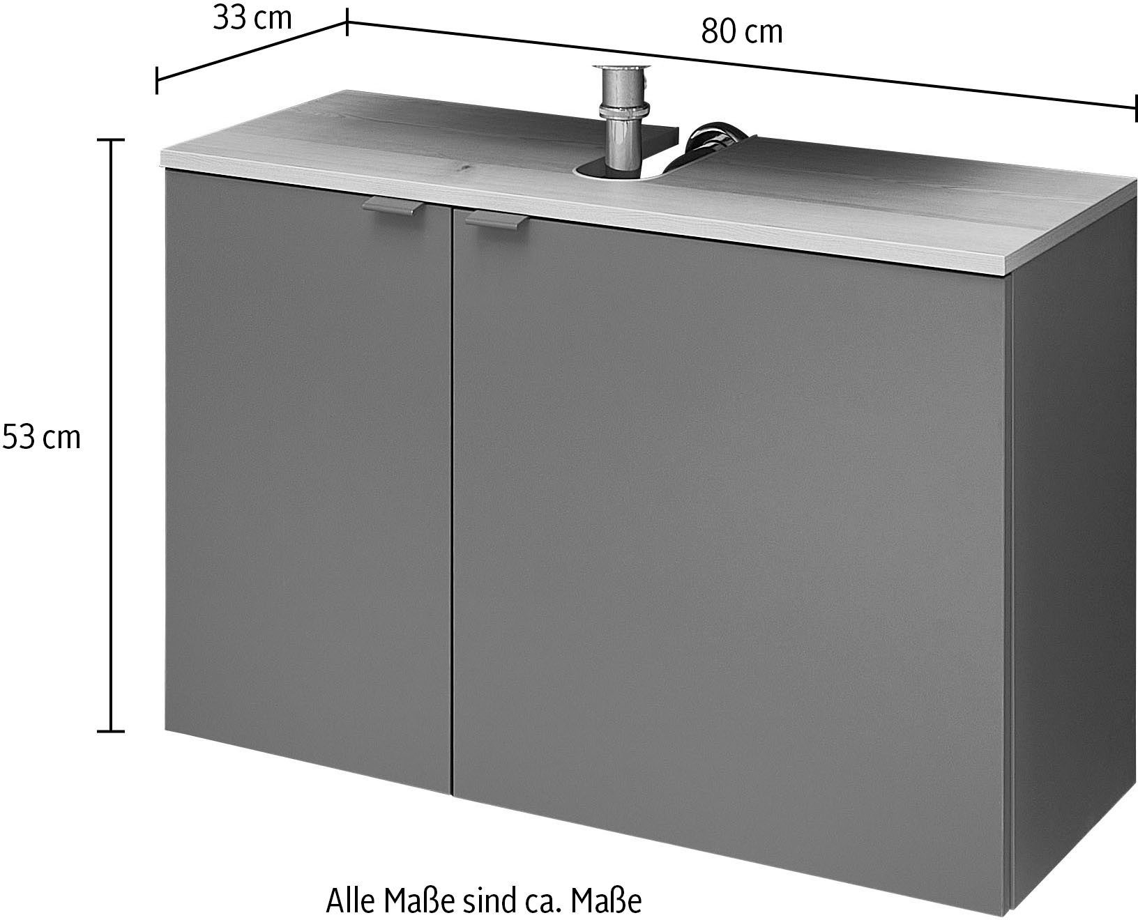 Saphir Badmöbel-Set Quickset 394, (Komplett-Set, 4-St)