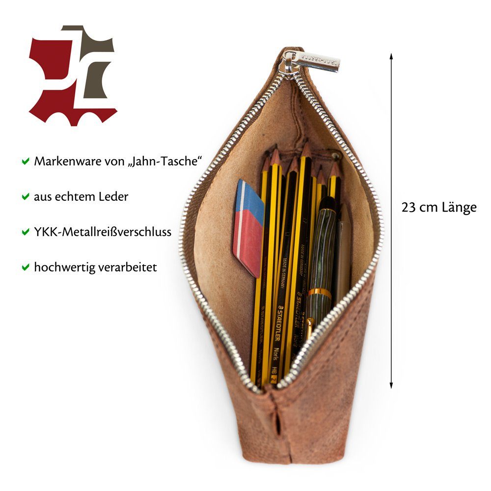 Braun, Leder, 420-n Lehrertasche Jahn-Tasche Sehr Jahn-Tasche Aktentasche Robuste