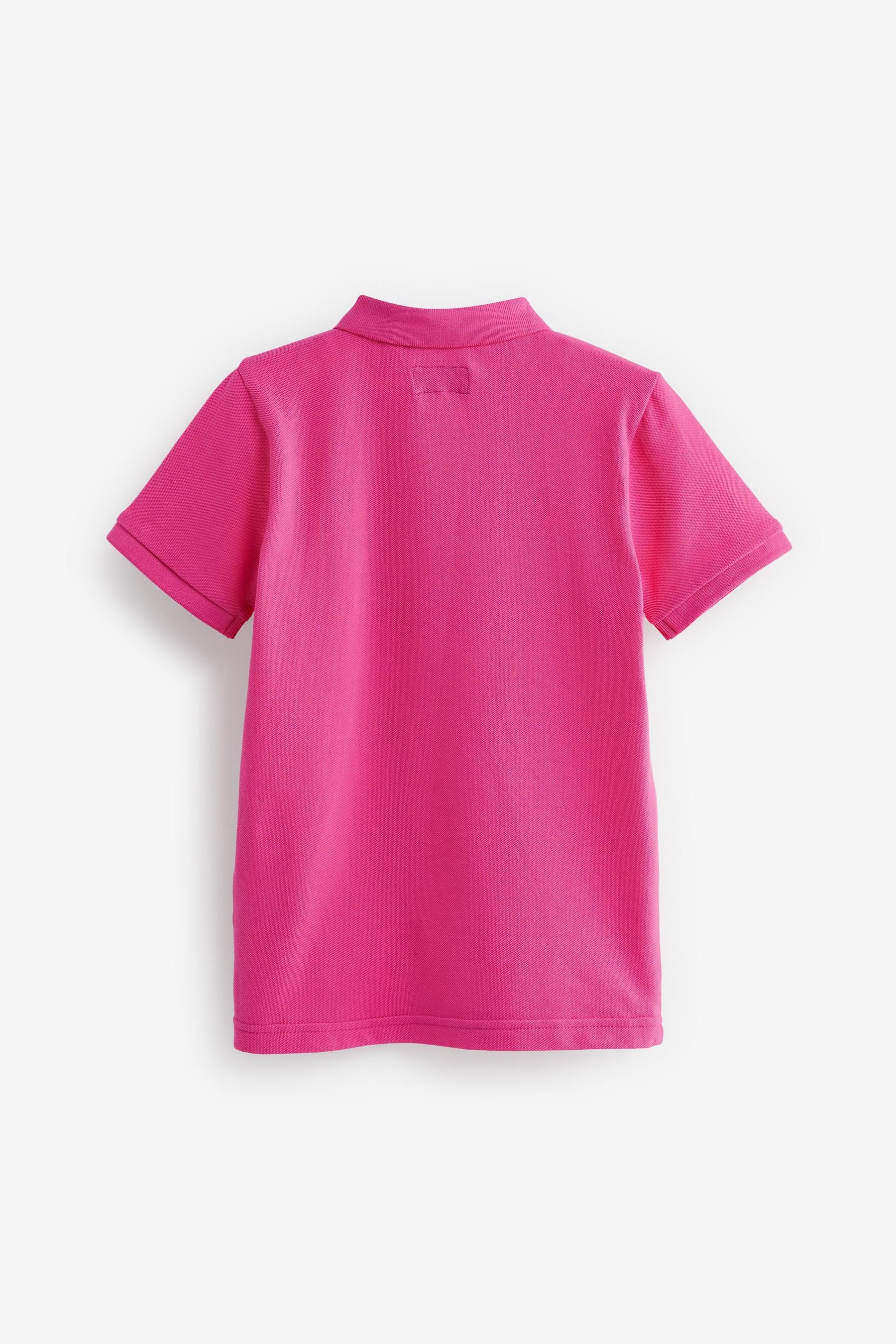 Next Poloshirt (1-tlg) Pink Polo-Shirt Kurzärmeliges