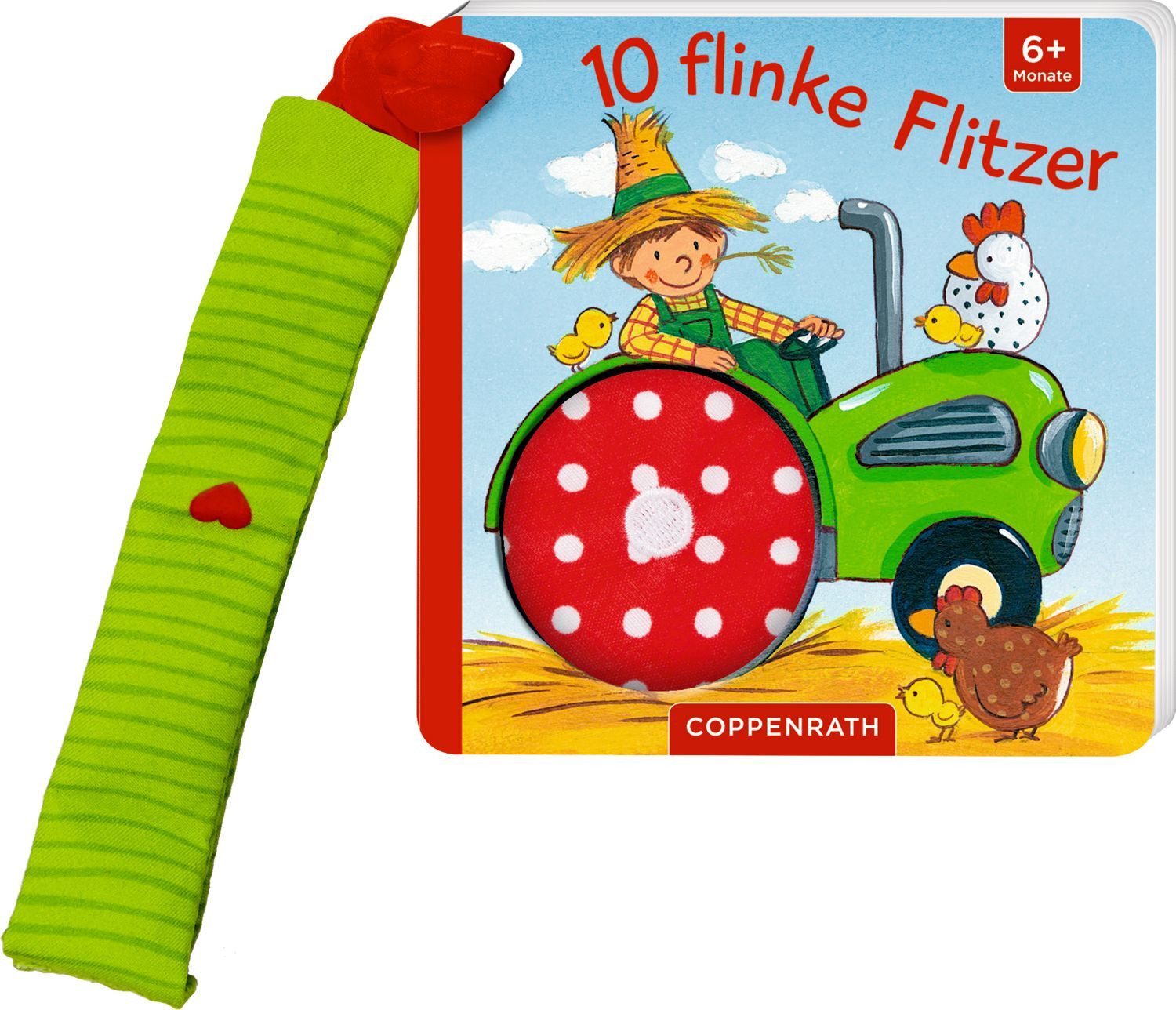 Mein erstes Fühl-Buch für den Buggy: 10 flinke Flitzer / Sabine Kraushaar