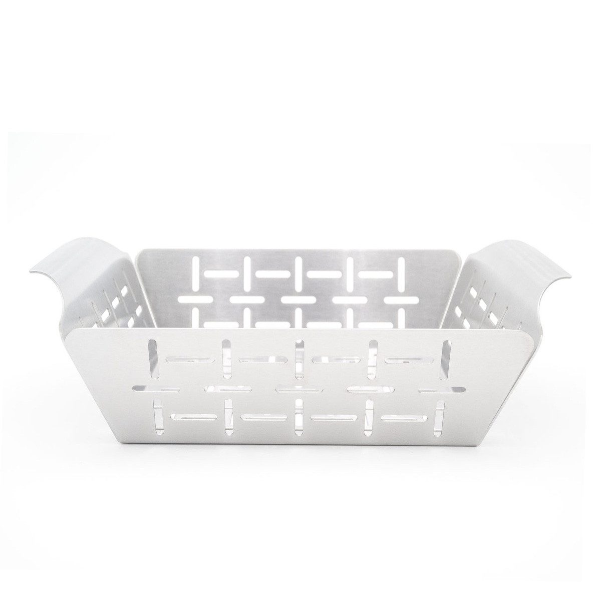 GRILL-EXPERTE Grillschale Edelstahl-Grillkorb, BBQ Gemüsekorb - Grillschale 19 x 24 x 5,5 cm