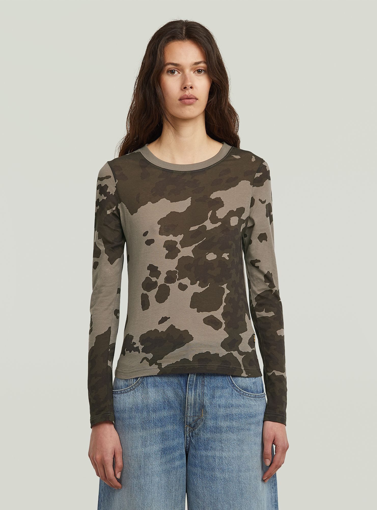 G-STAR T-Shirt Allover Slim T-Shirt