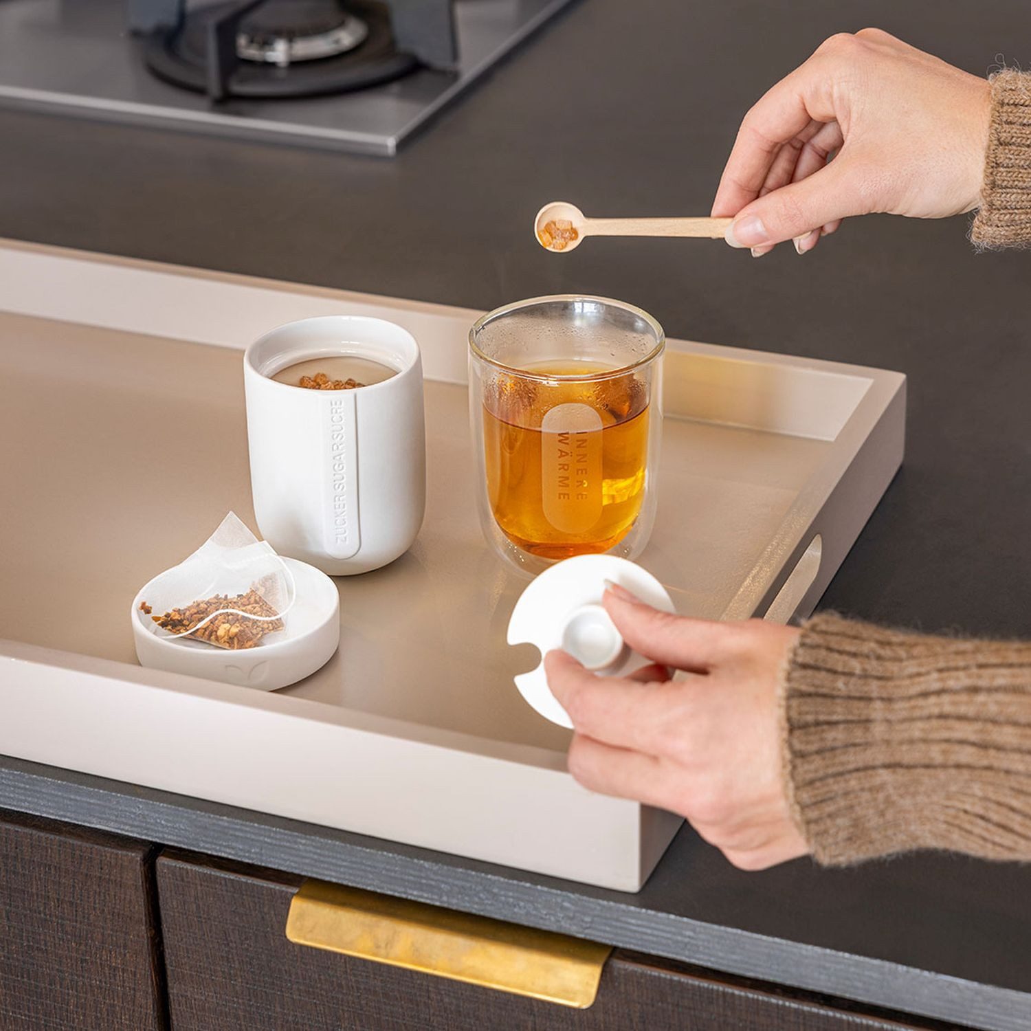 Räder Design Zuckerdose Cozy Time, Porzellan