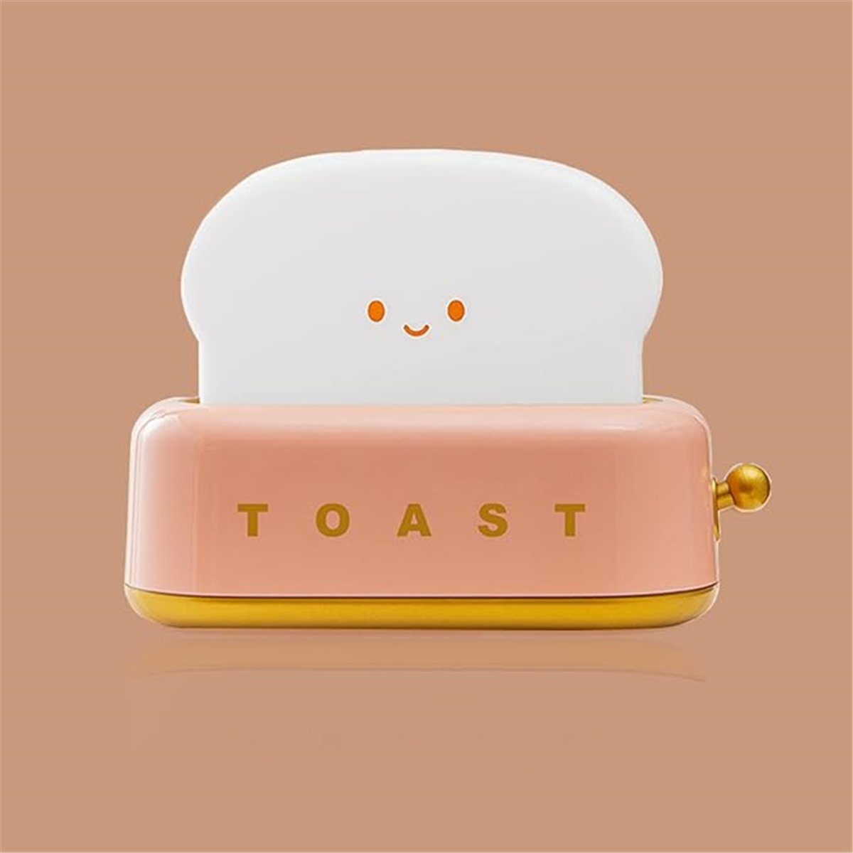mit Rosa wiederaufladbar, Toaster LED dimmbar Nachtlicht LED-Nachtlicht, K&B Timer-Funktion