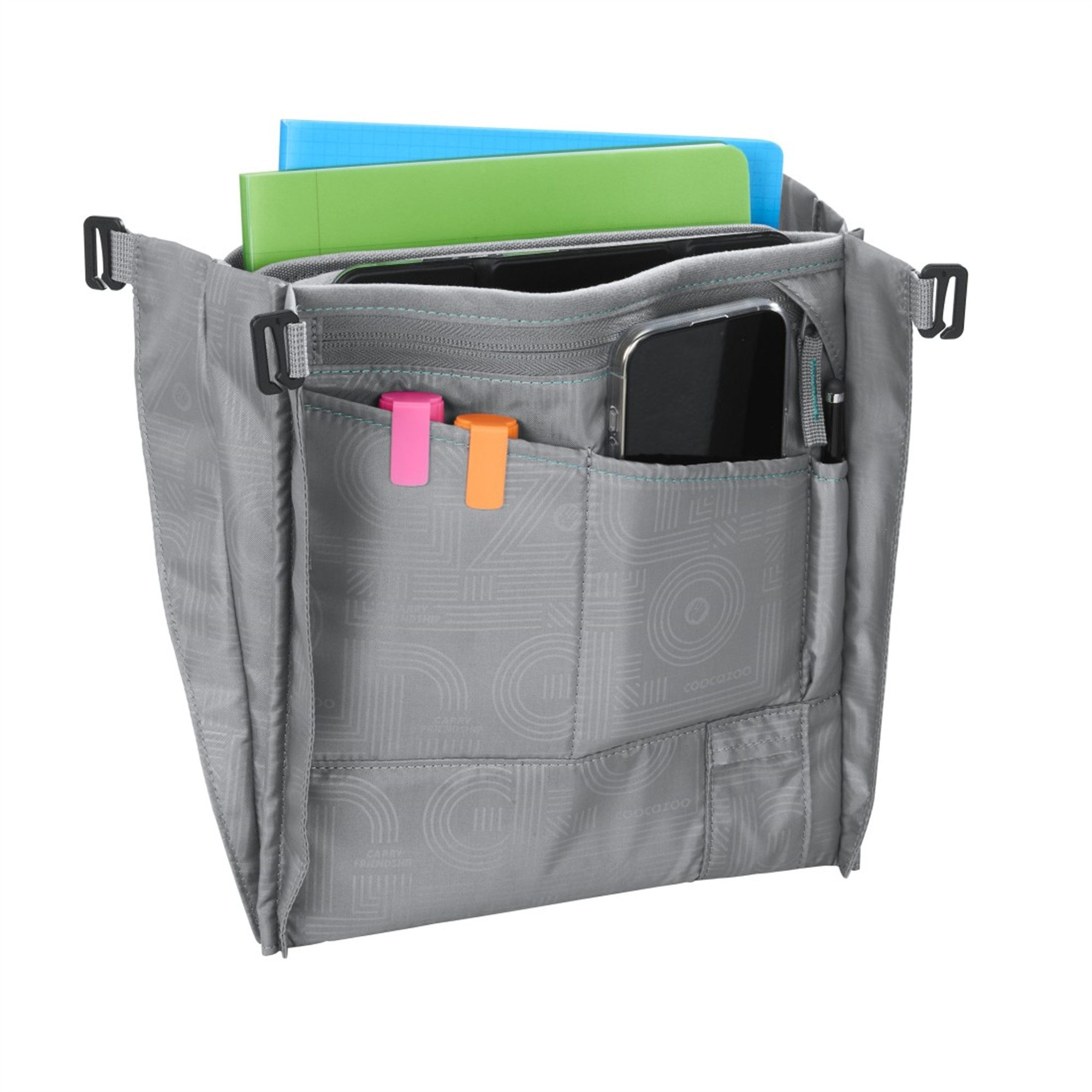 coocazoo Laptop-Hülle Tablet-Organizer „All-in-One“, grau