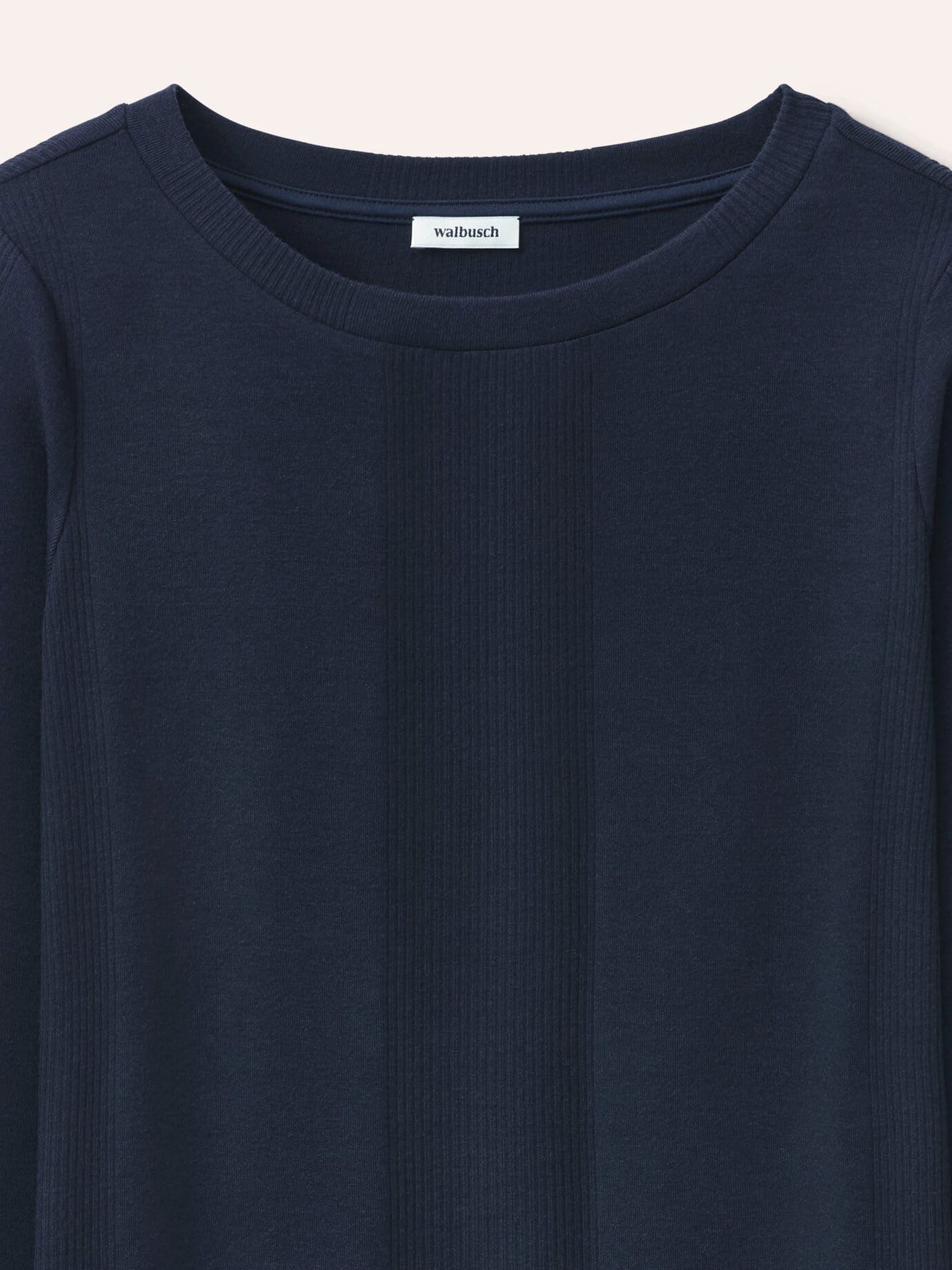 Walbusch Langarmshirt Damen Shirt in Feinstrickoptik Rundhals Langarm, pflegeleicht, atmungsaktiv – Bild 4 von 4
