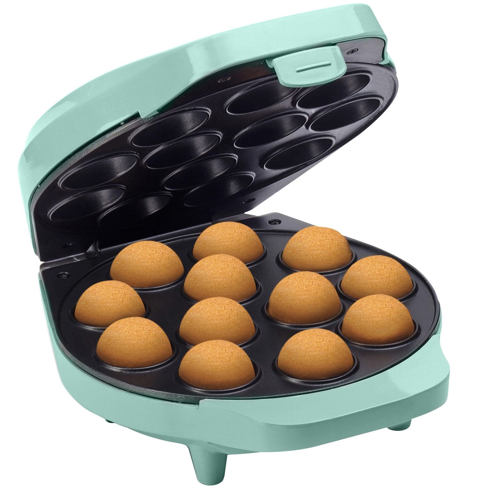bestron Поп-кейк мейкеры DCPM12, 700 W, 12 Cake Pops in 6 Min., inkl. Zubehör & Rezeptbuch