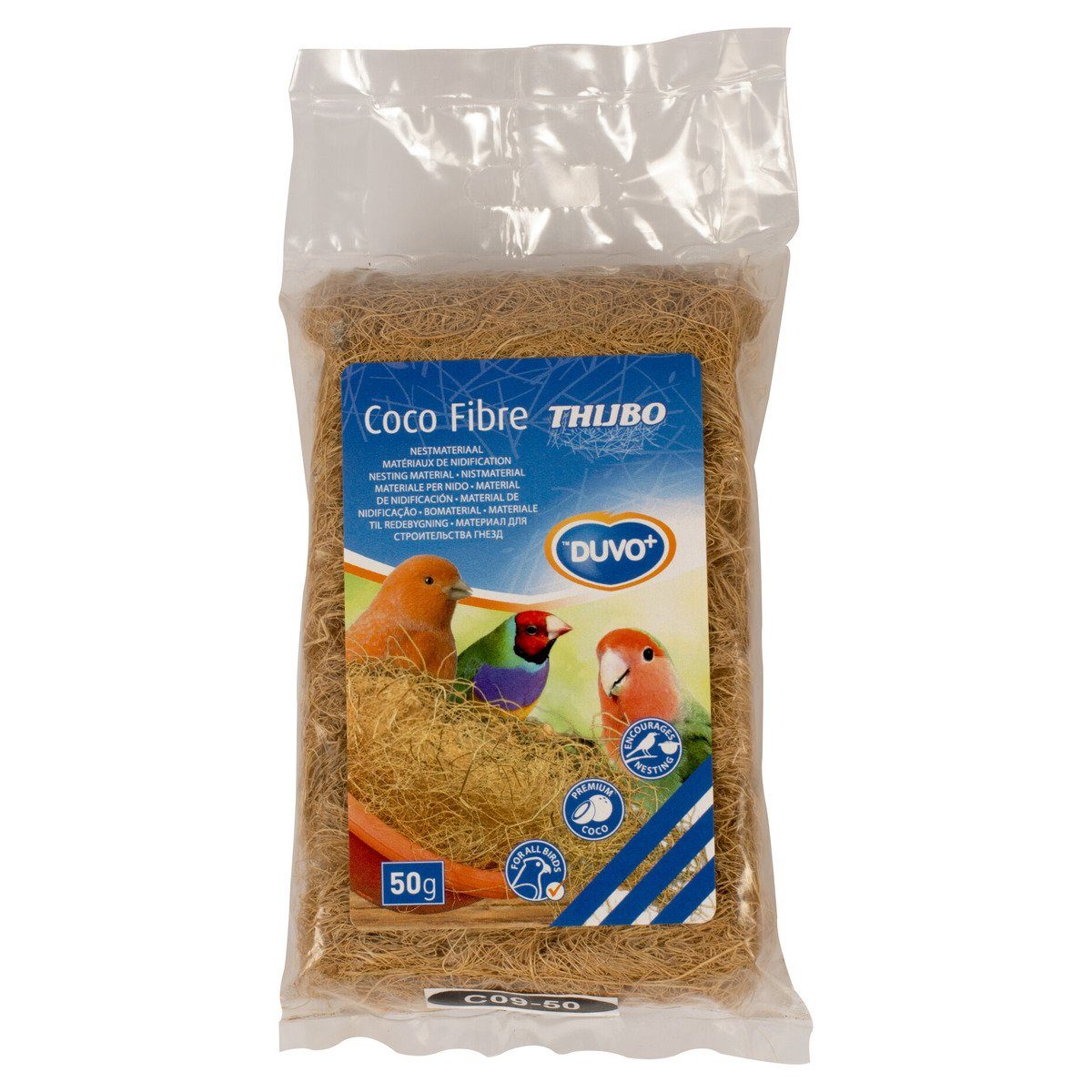 DUVO+ Nistmaterial Kokosfaser 50 g braun