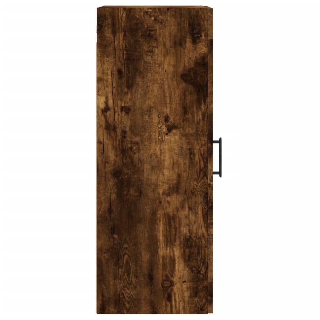 (1 vidaXL 34,5x34x90 St) cm Sideboard Wandschrank Räuchereiche Holzwerkstoff