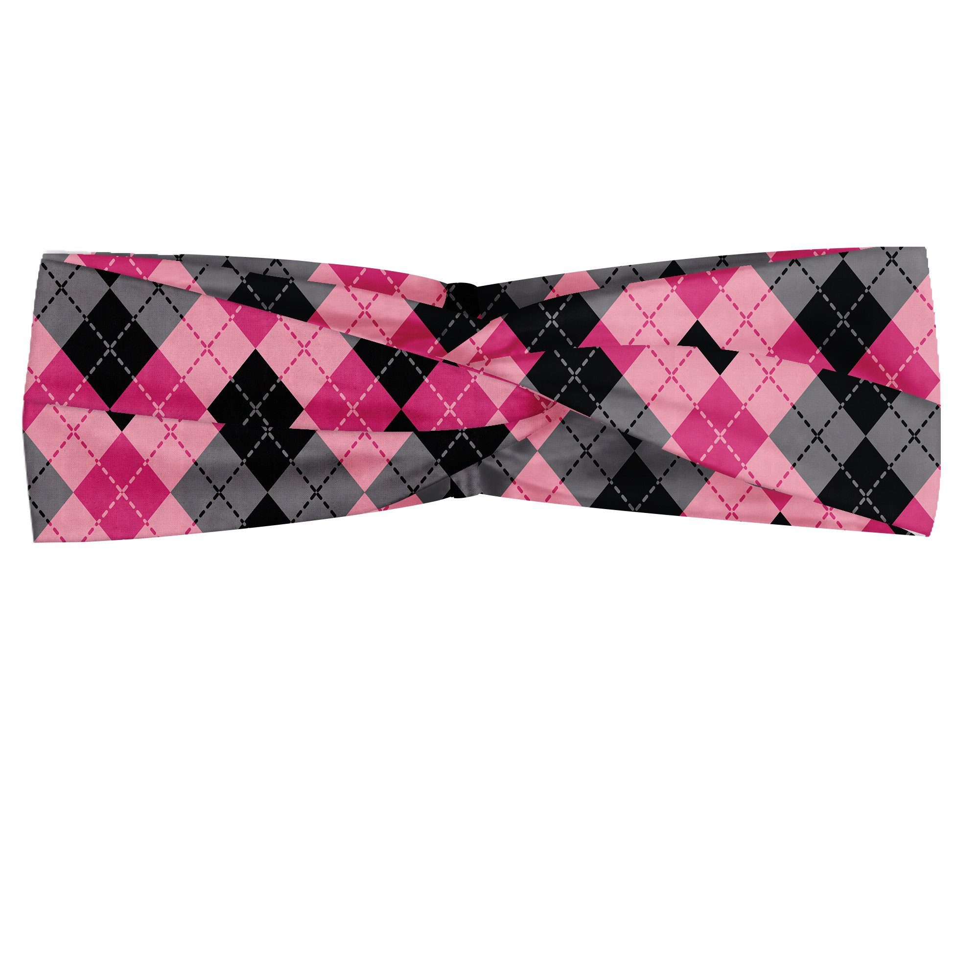 Abakuhaus Stirnband alltags accessories rosa-Grau und Lutschtabletten und Angenehme Elastisch Diamanten