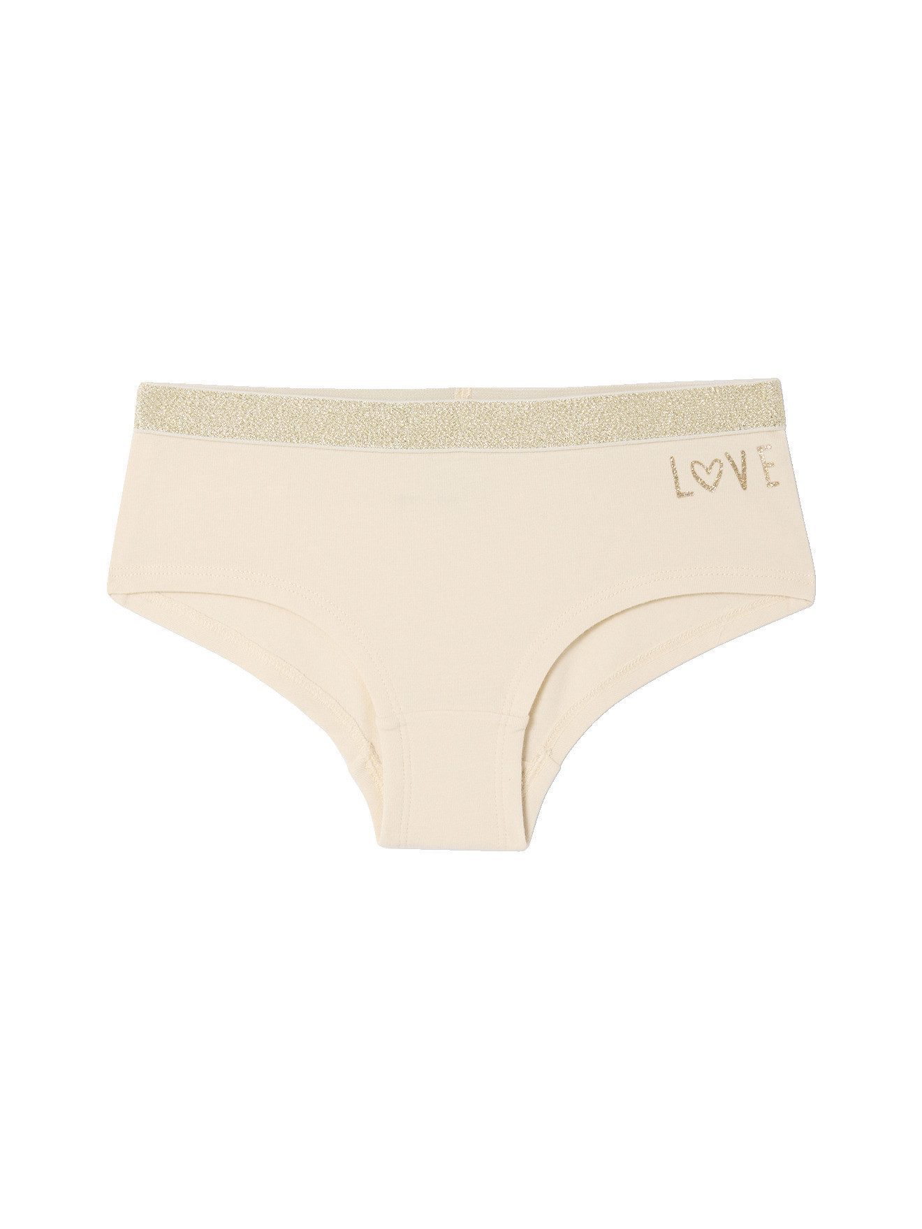 vertbaudet Slip 5er-Pack Mädchen Shortys Leo & Love 5er-Pack – Bild 5 von 5