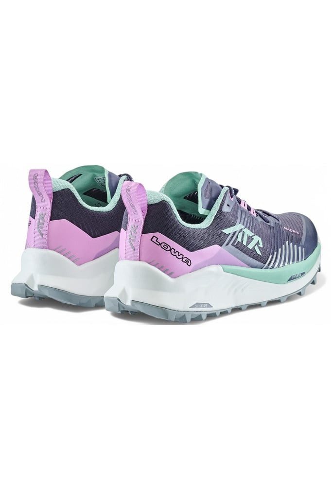 Lowa Madrix (Textil, atmungsaktiv) pflaume/heide Damen Laufschuh günstig online kaufen
