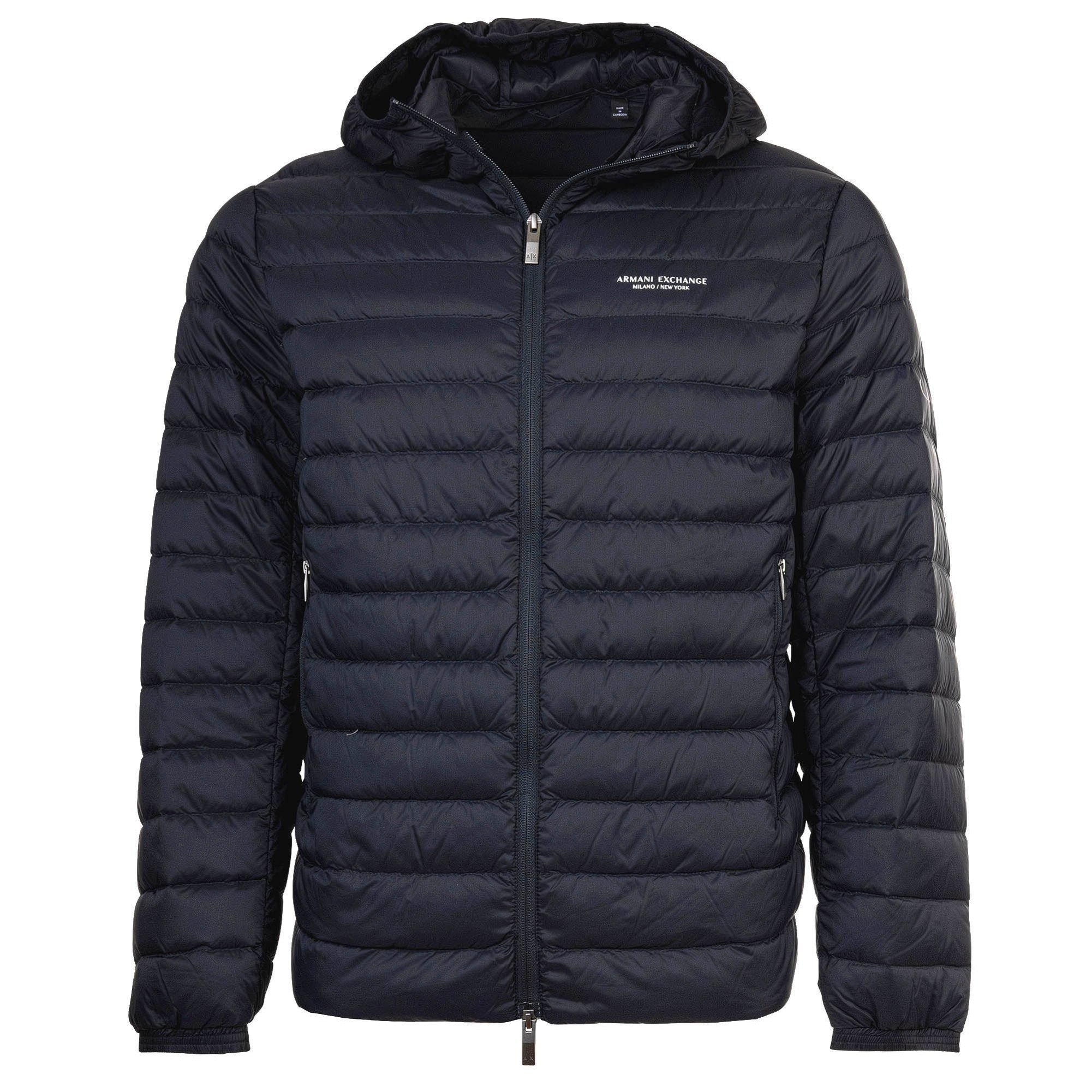 ARMANI EXCHANGE Steppjacke Herren Steppjacke Polyamid günstig online kaufen