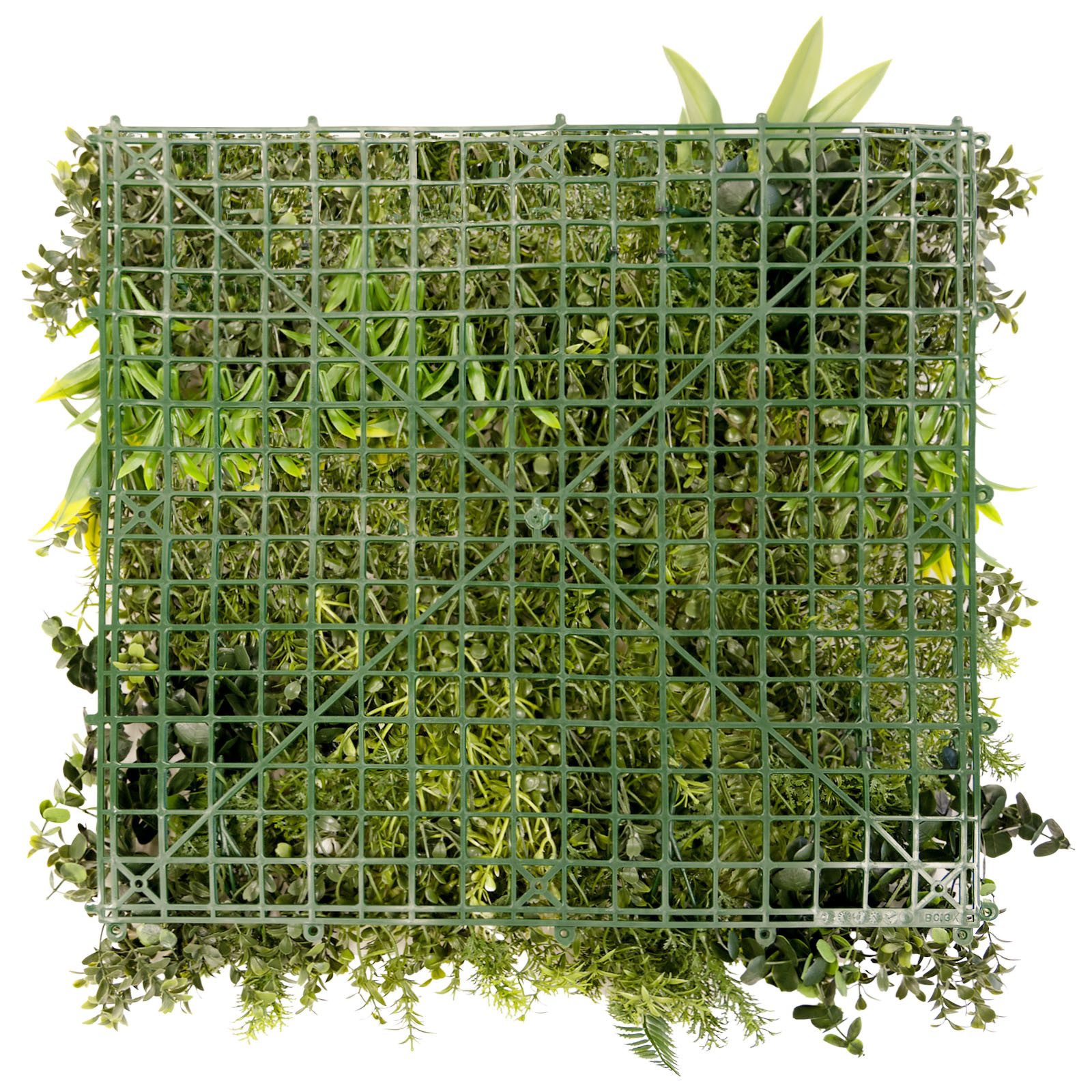 Kunstblume Pflanzenwand Blossom, Ideal für Büros, Restaurants und Gärten, Kubus, In drei Designs mit variierenden Pflanzen- und Blütenanordnungen – Bild 4 von 5