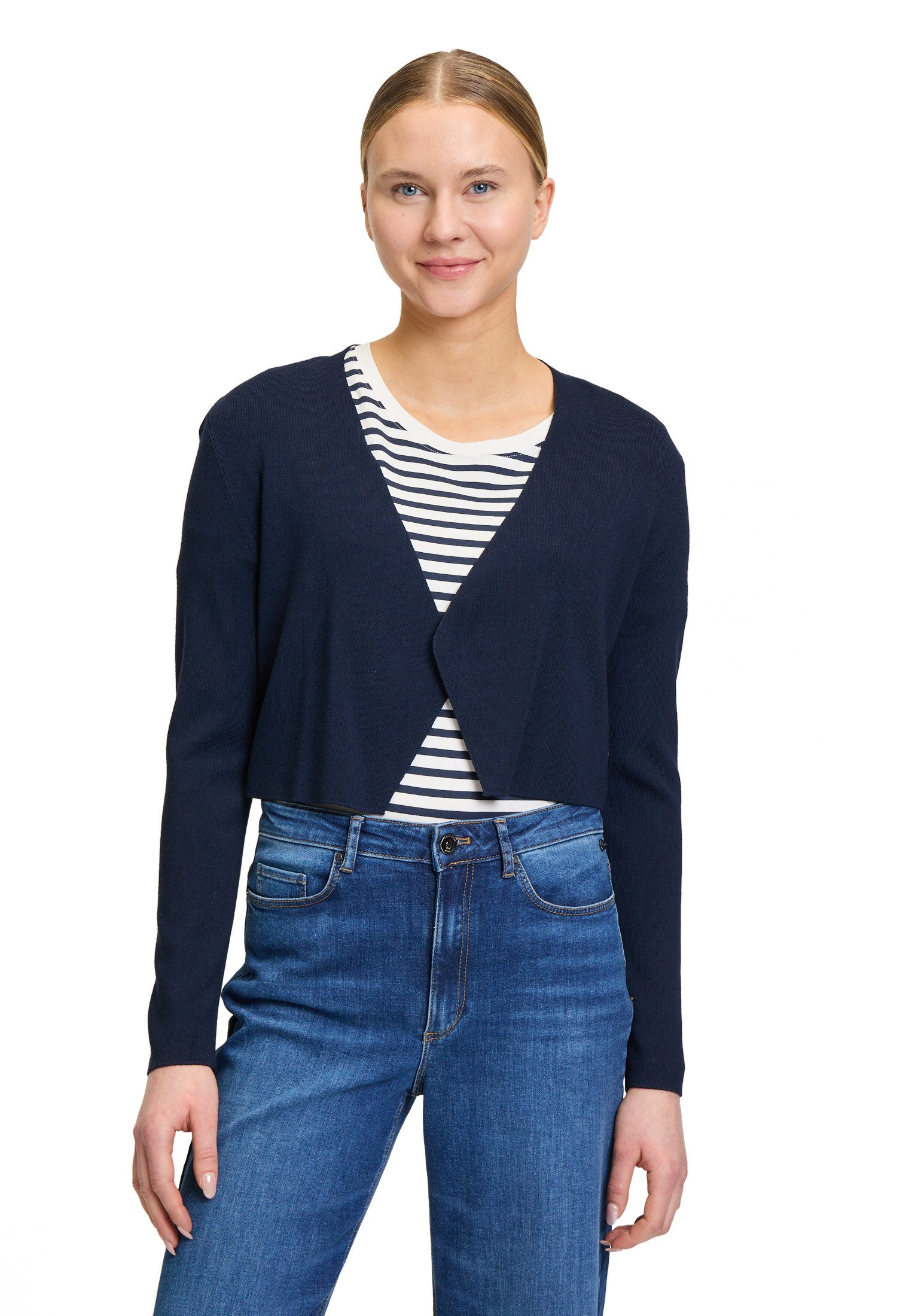 Betty&Co Strickjacke "Betty & Co Damen Feinstrickjacke ohne Verschluss", St günstig online kaufen